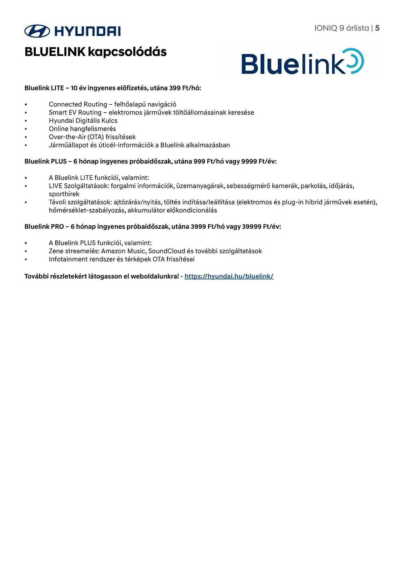 Katalógus Hyundai akciós újság augusztus 22.-tól augusztus 22.-ig 2026. - Oldal 5