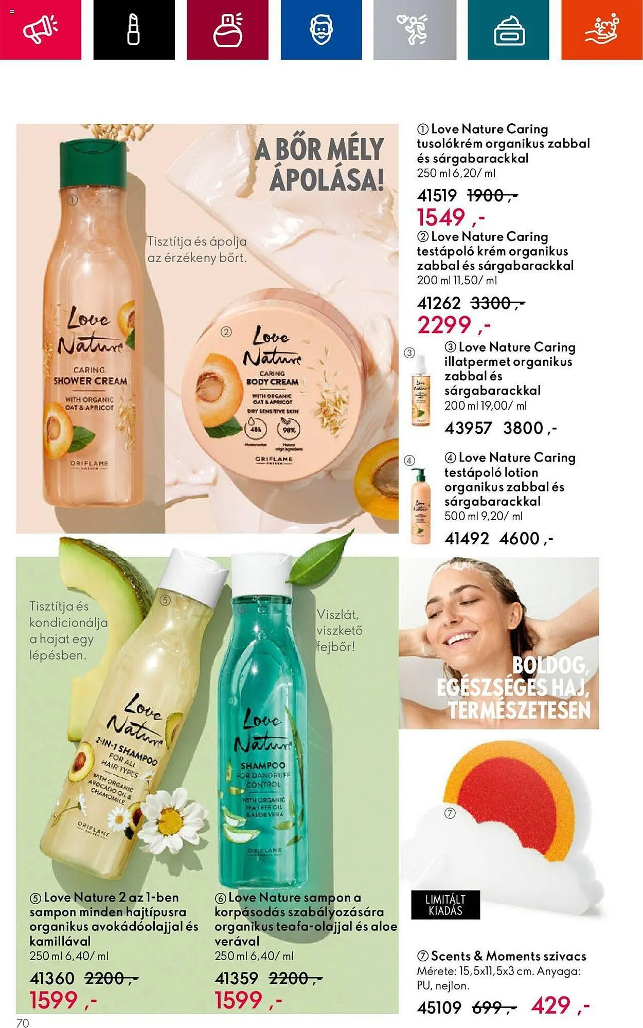 Katalógus Oriflame akciós újság augusztus 9.-tól augusztus 29.-ig 2023. - Oldal 72