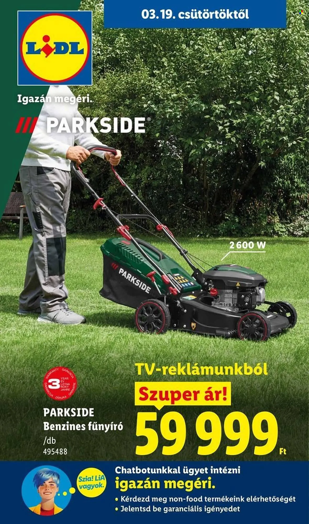 Katalógus Lidl akciós újság március 19.-tól március 25.-ig 2026. - Oldal 1