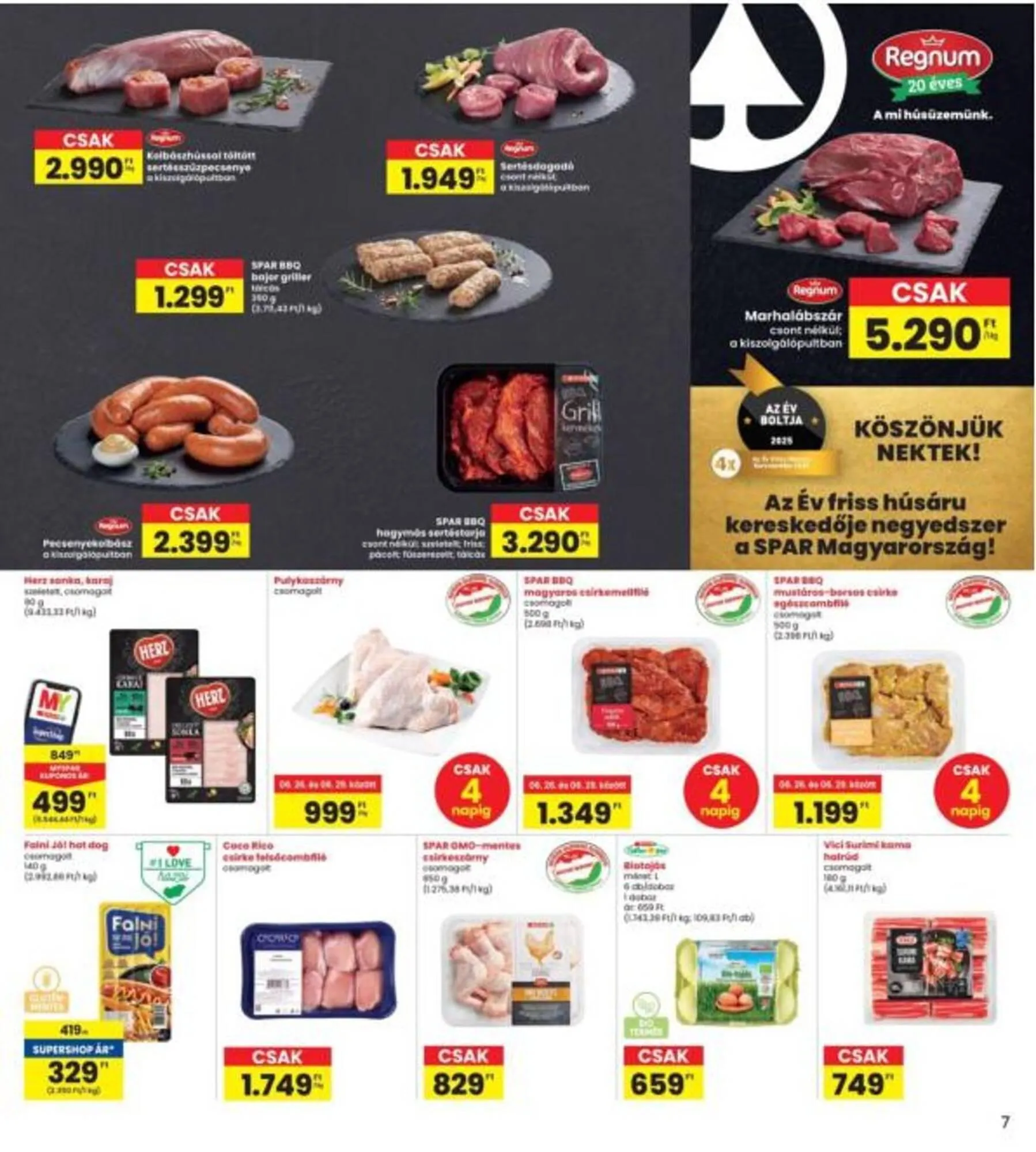 Katalógus Interspar akciós újság június 26.-tól július 2.-ig 2025. - Oldal 7