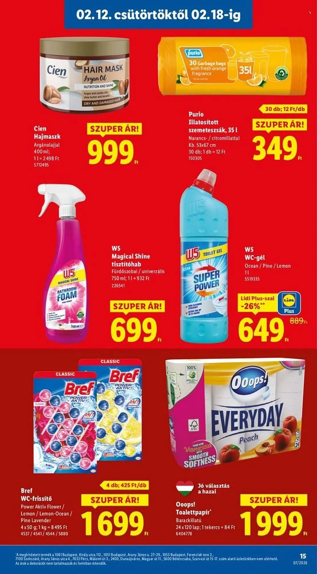 Katalógus Lidl akciós újság február 12.-tól február 18.-ig 2026. - Oldal 15