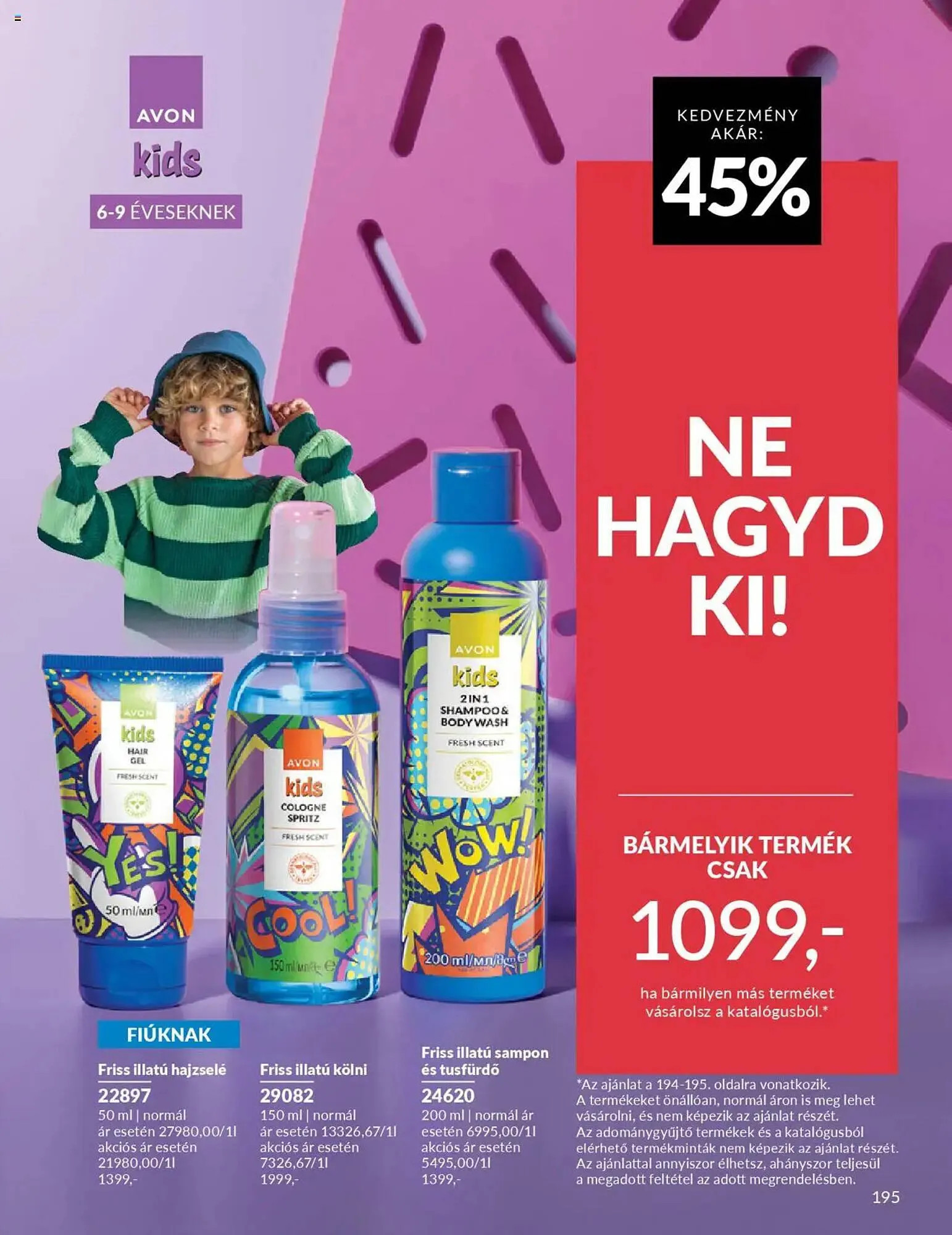 Katalógus AVON katalógus október 1.-tól október 31.-ig 2025. - Oldal 199
