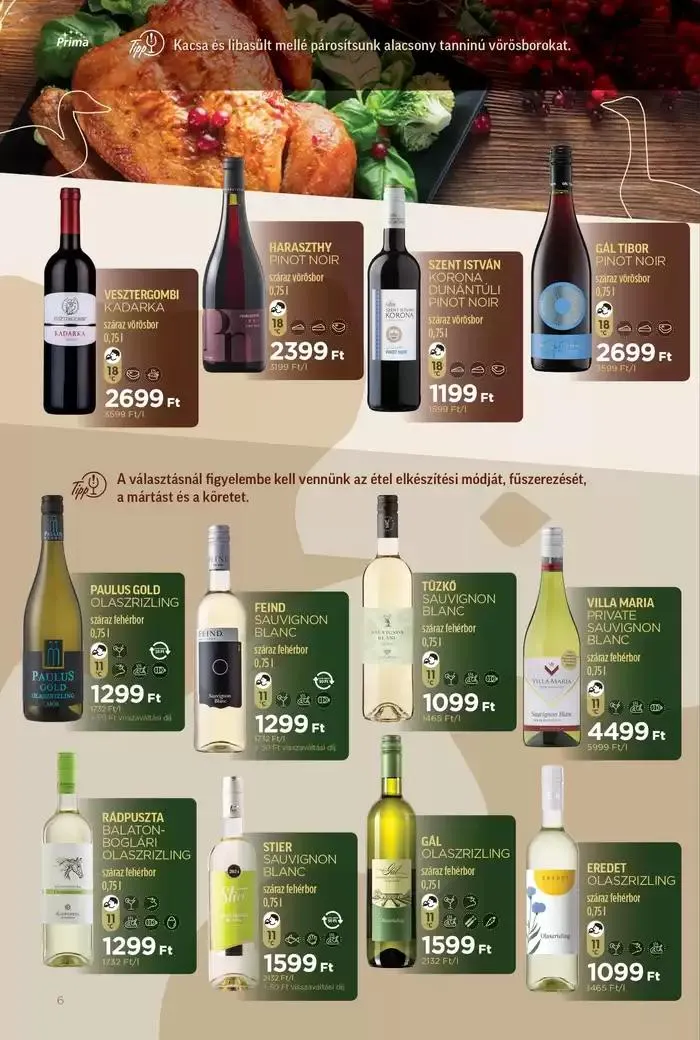 Katalógus Kulináris kavalkád november 14.-tól december 31.-ig 2024. - Oldal 6