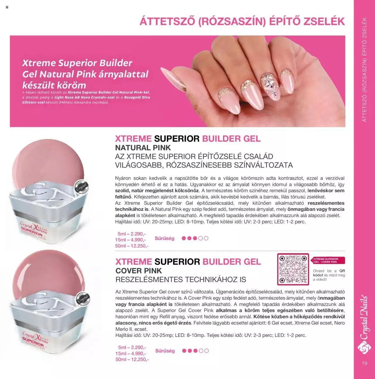 Katalógus Crystal Nails - Nagykatalógus 22/23 március 8.-tól december 31.-ig 2023. - Oldal 19