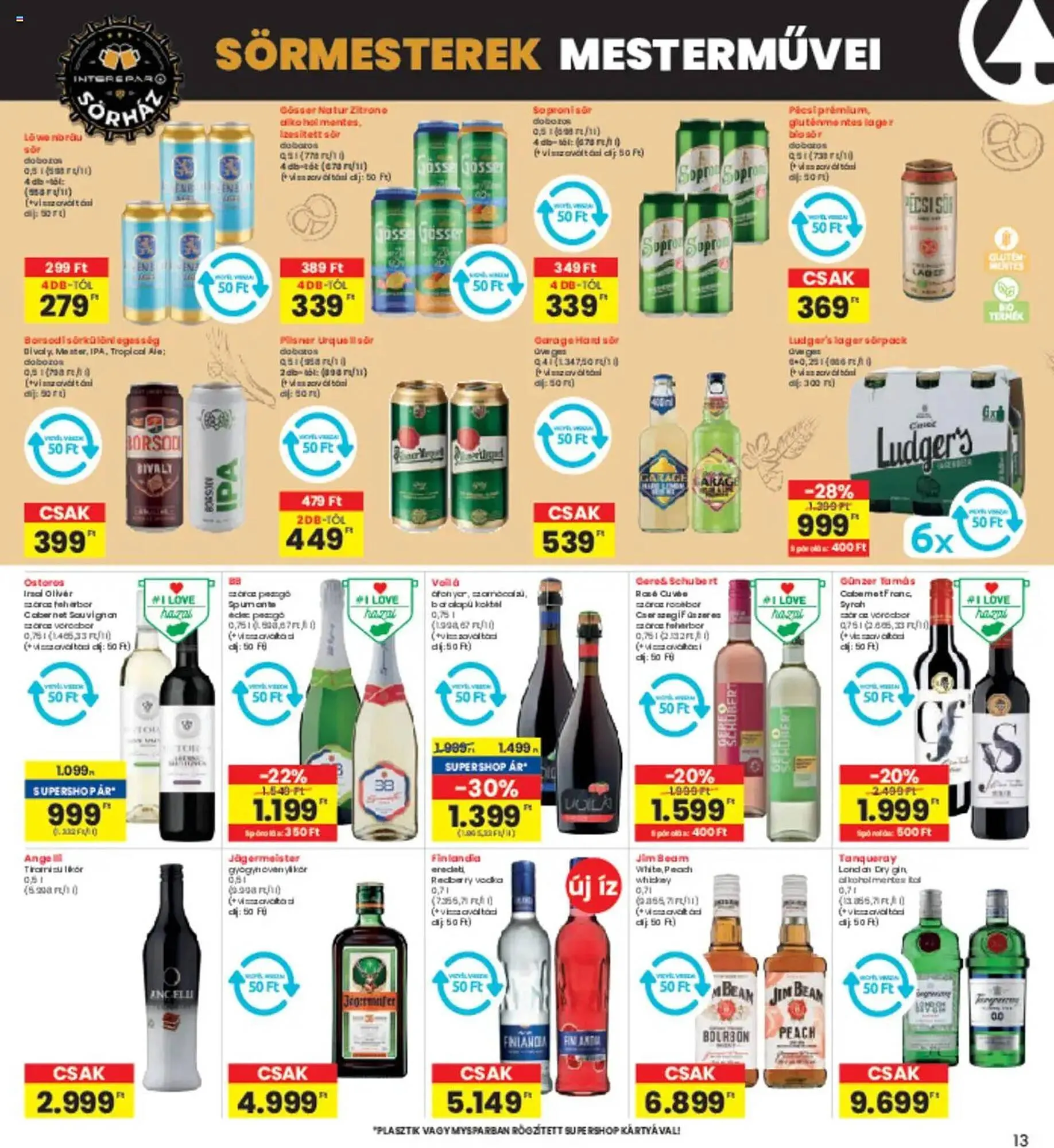 Katalógus Interspar akciós újság március 13.-tól március 19.-ig 2025. - Oldal 13