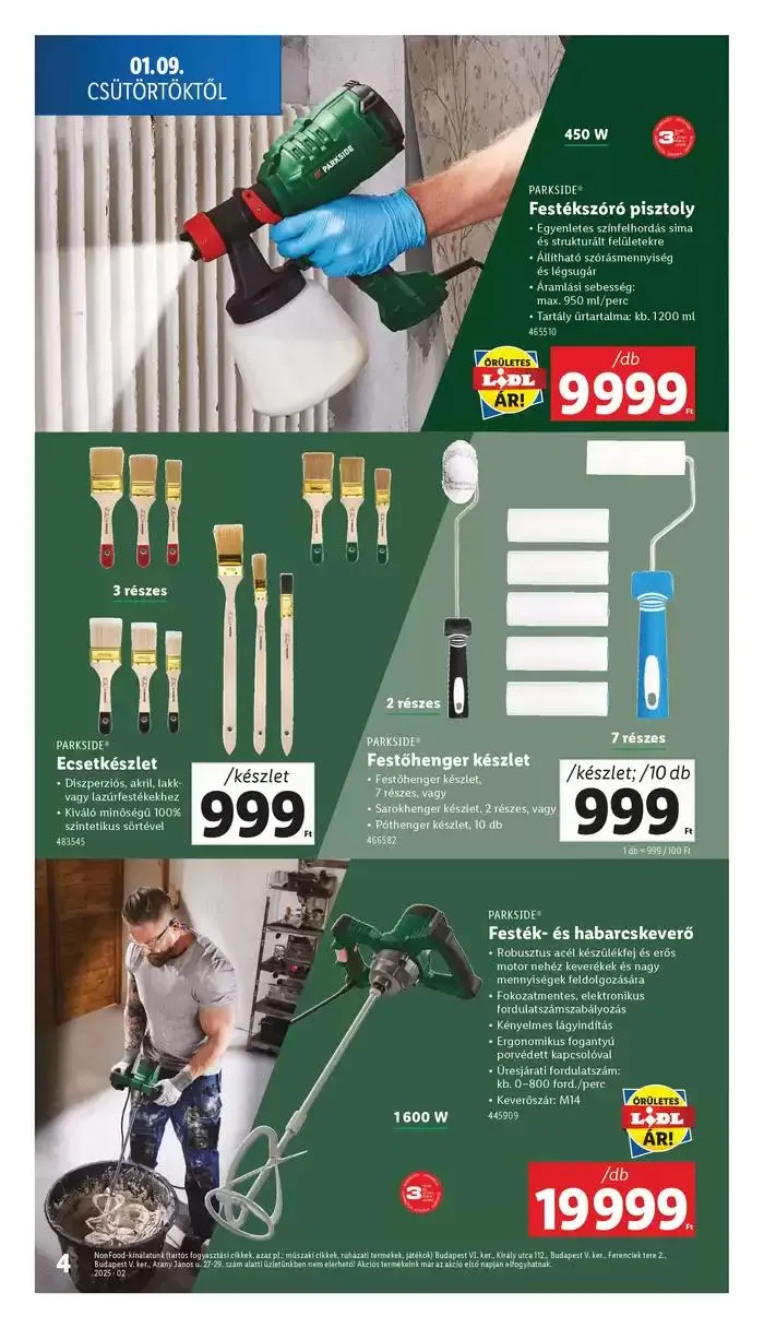 Katalógus Nonfood kínálatunk - 02. hét január 9.-tól január 15.-ig 2025. - Oldal 4