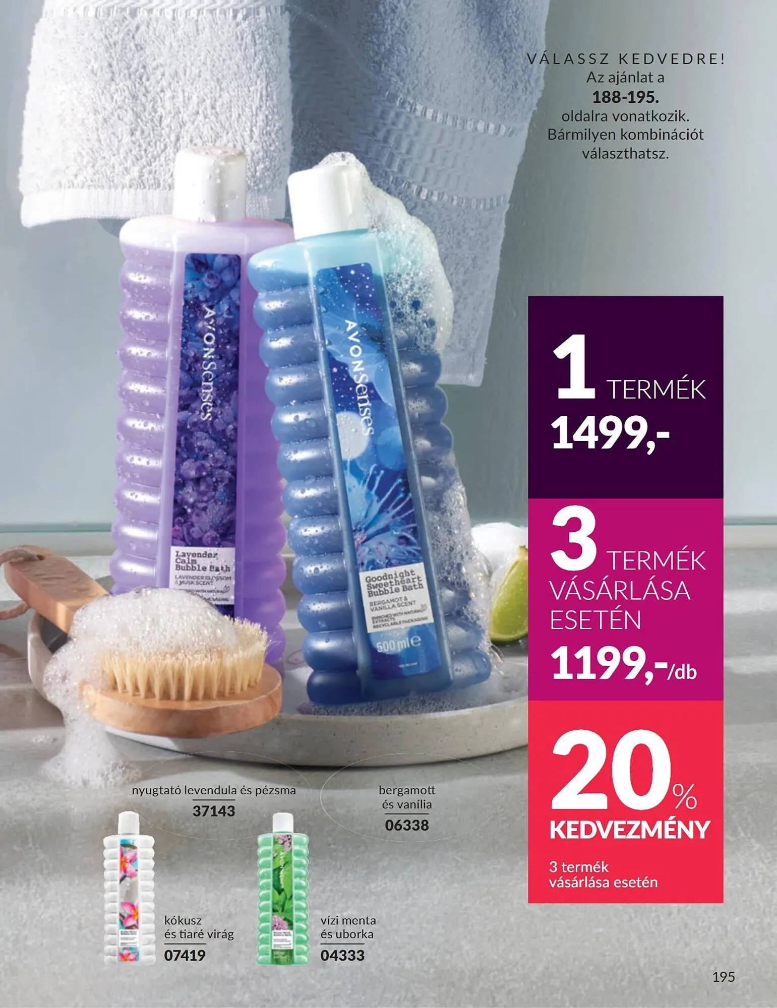 Katalógus AVON akciós újság március 1.-tól március 31.-ig 2025. - Oldal 195
