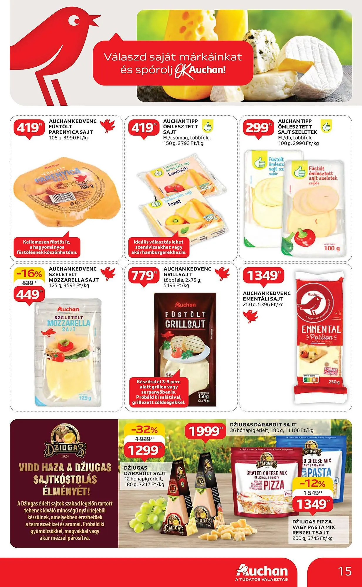 Katalógus Auchan akciós újság május 8.-tól május 14.-ig 2025. - Oldal 15