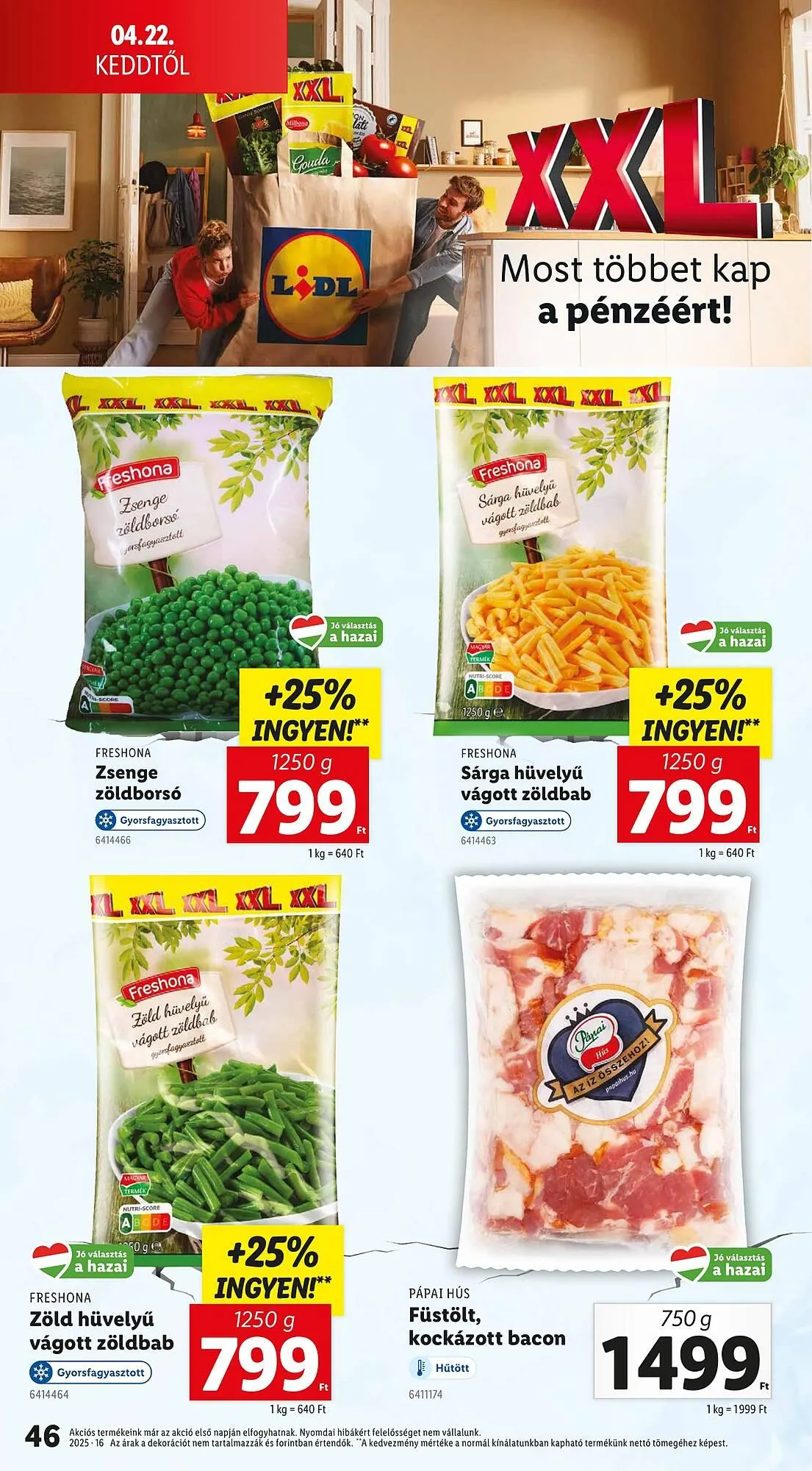 Katalógus Lidl akciós újság április 16.-tól április 19.-ig 2025. - Oldal 46