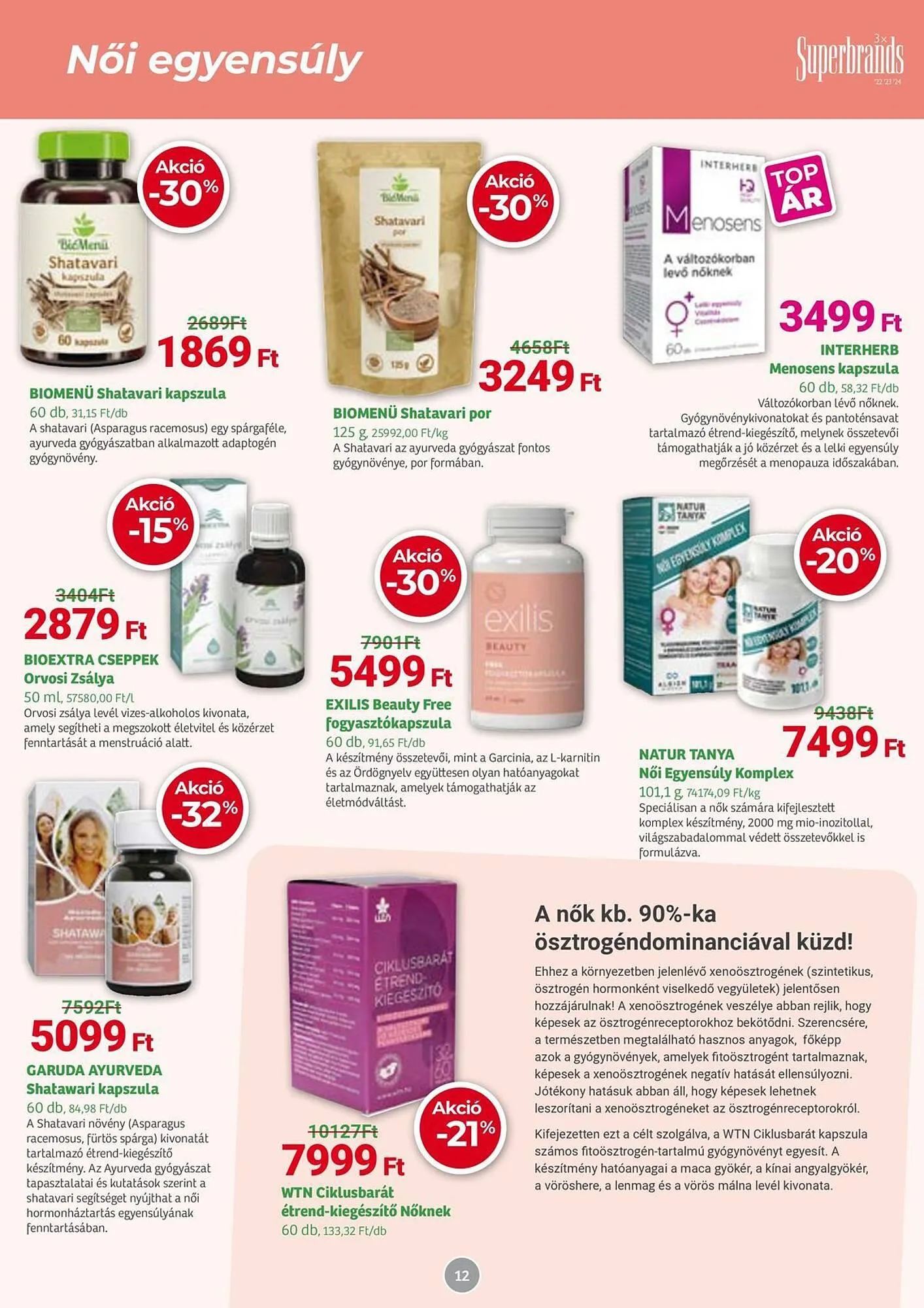 Katalógus Herbaház akciós újság október 6.-tól november 2.-ig 2025. - Oldal 12