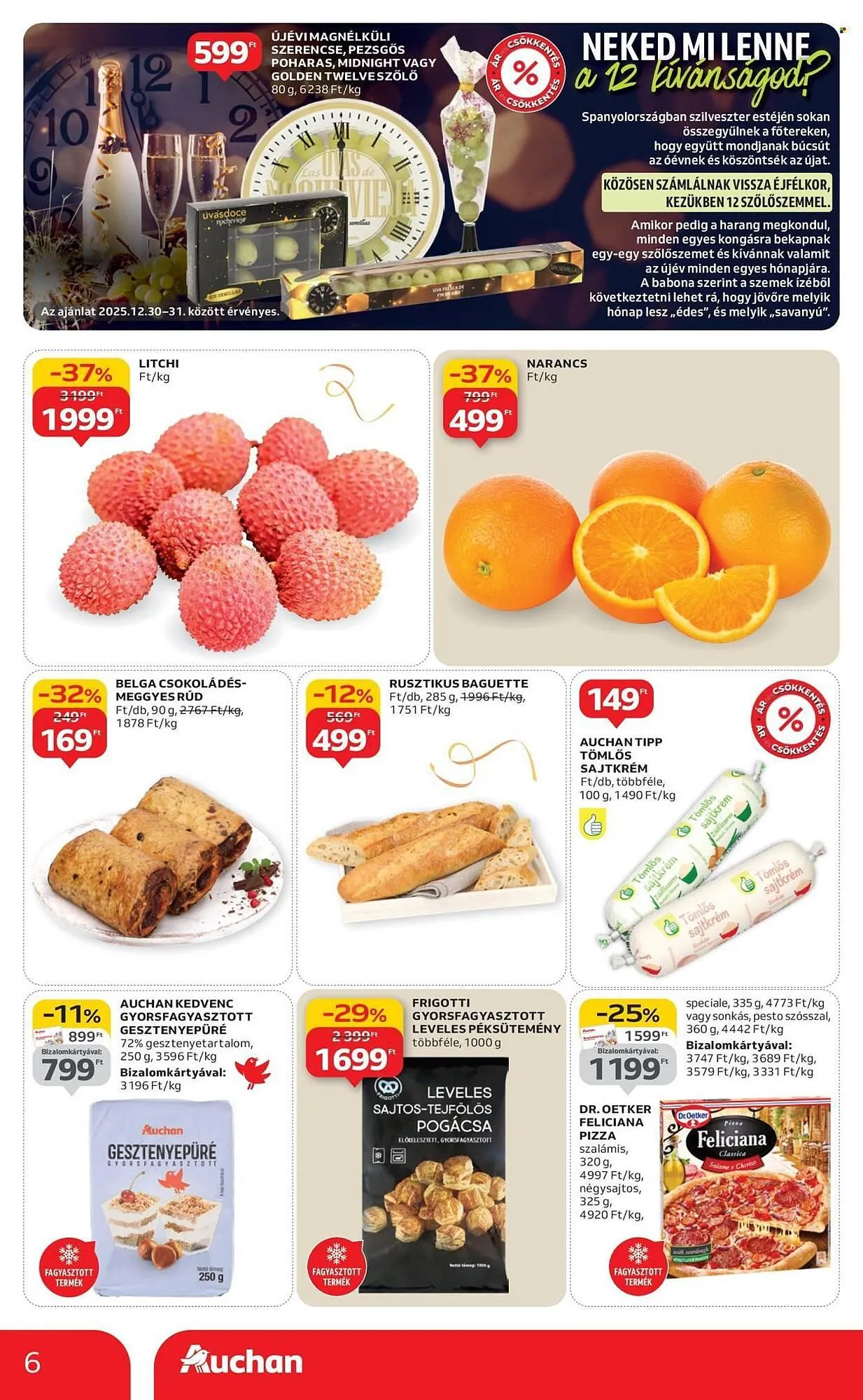 Katalógus Auchan akciós újság december 27.-tól december 31.-ig 2025. - Oldal 6