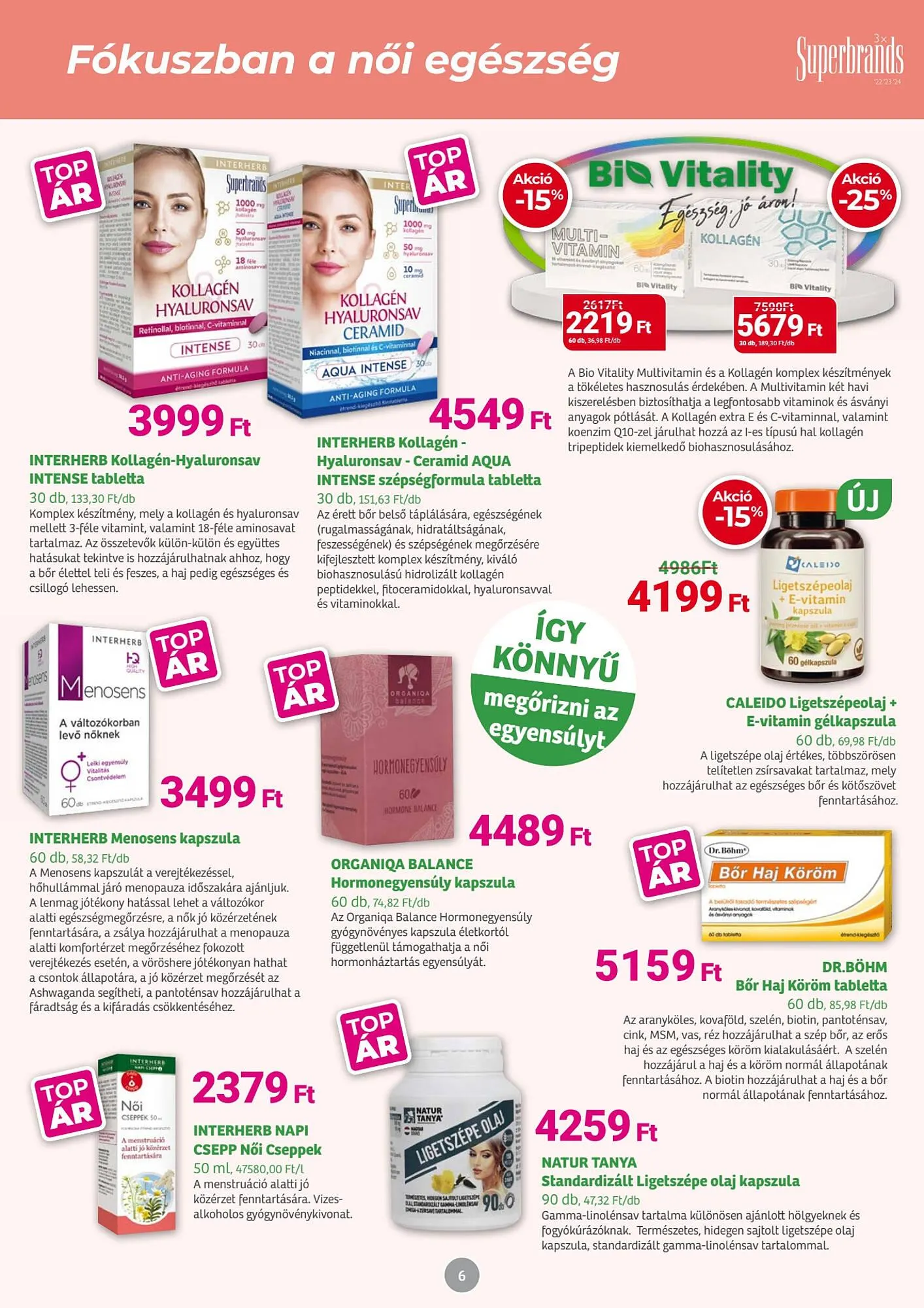 Katalógus Herbaház akciós újság március 3.-tól március 30.-ig 2025. - Oldal 6
