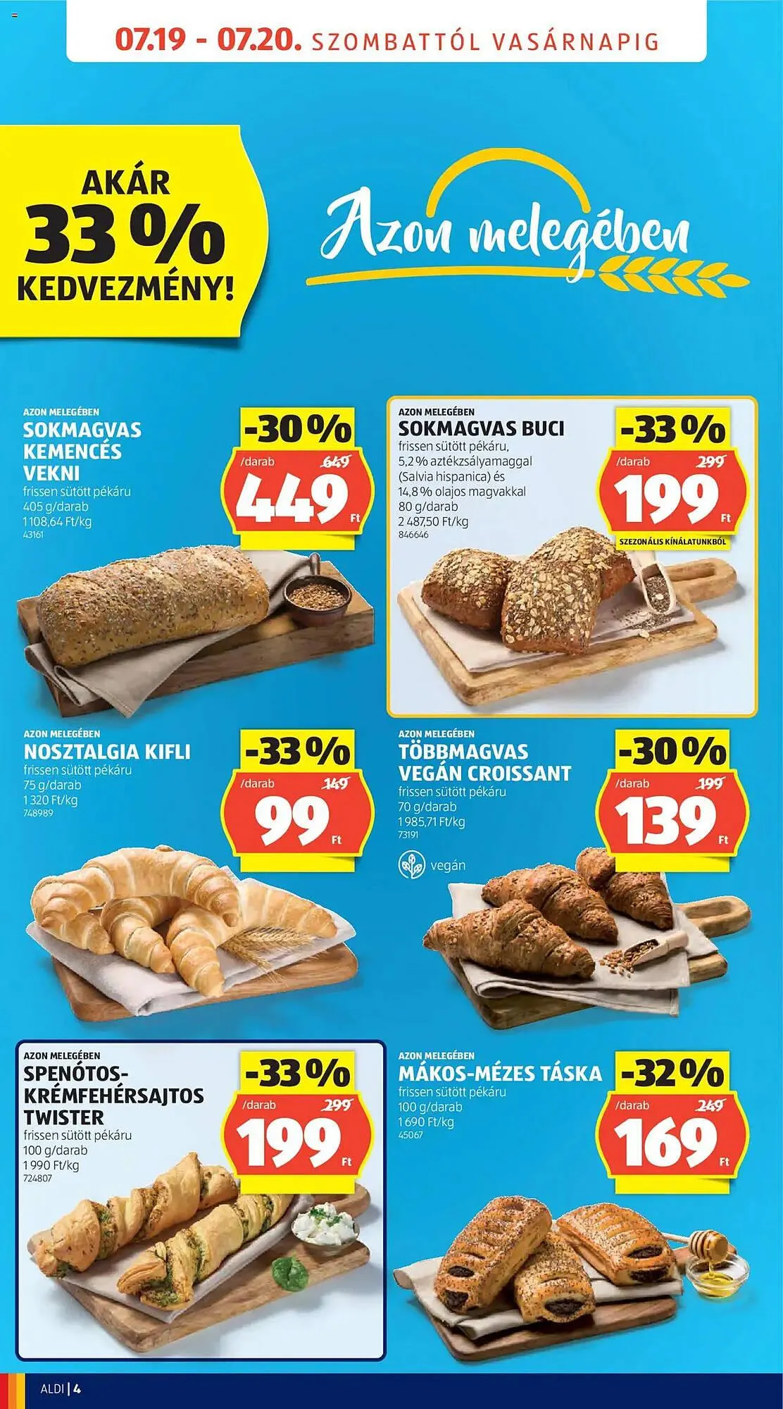 Katalógus ALDI akciós újság július 19.-tól július 20.-ig 2025. - Oldal 4