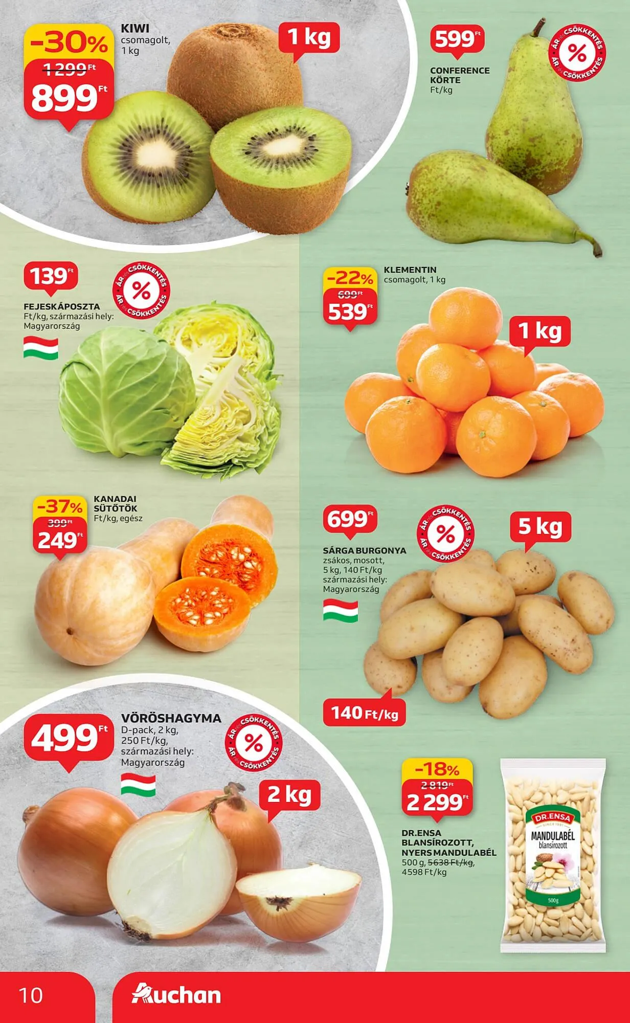 Katalógus Auchan akciós újság december 4.-tól december 10.-ig 2025. - Oldal 10