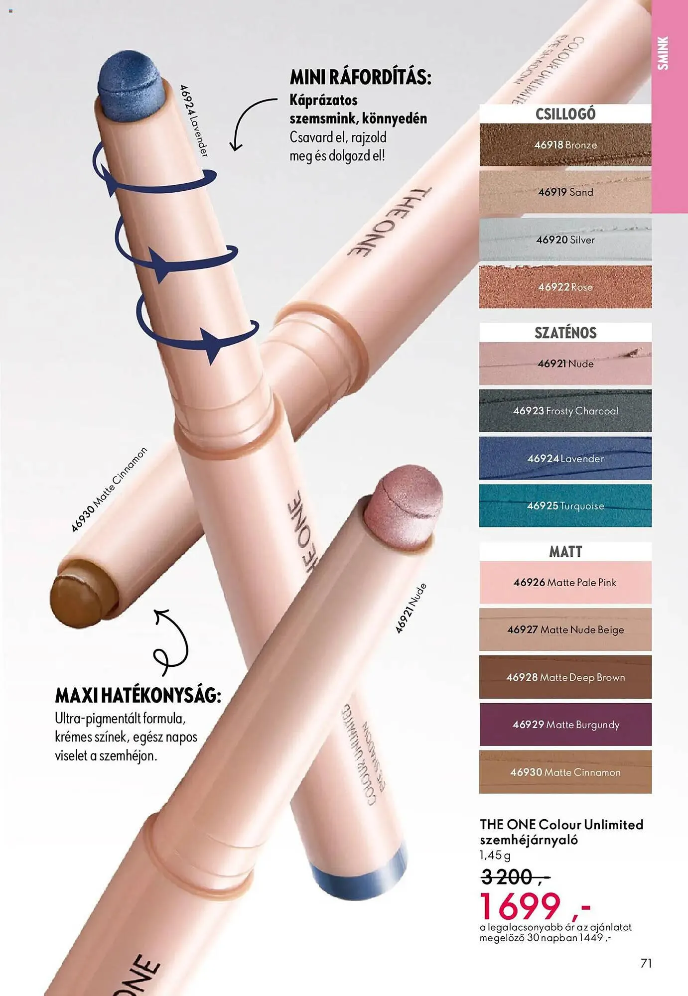 Katalógus Oriflame katalógus december 3.-tól december 23.-ig 2025. - Oldal 71