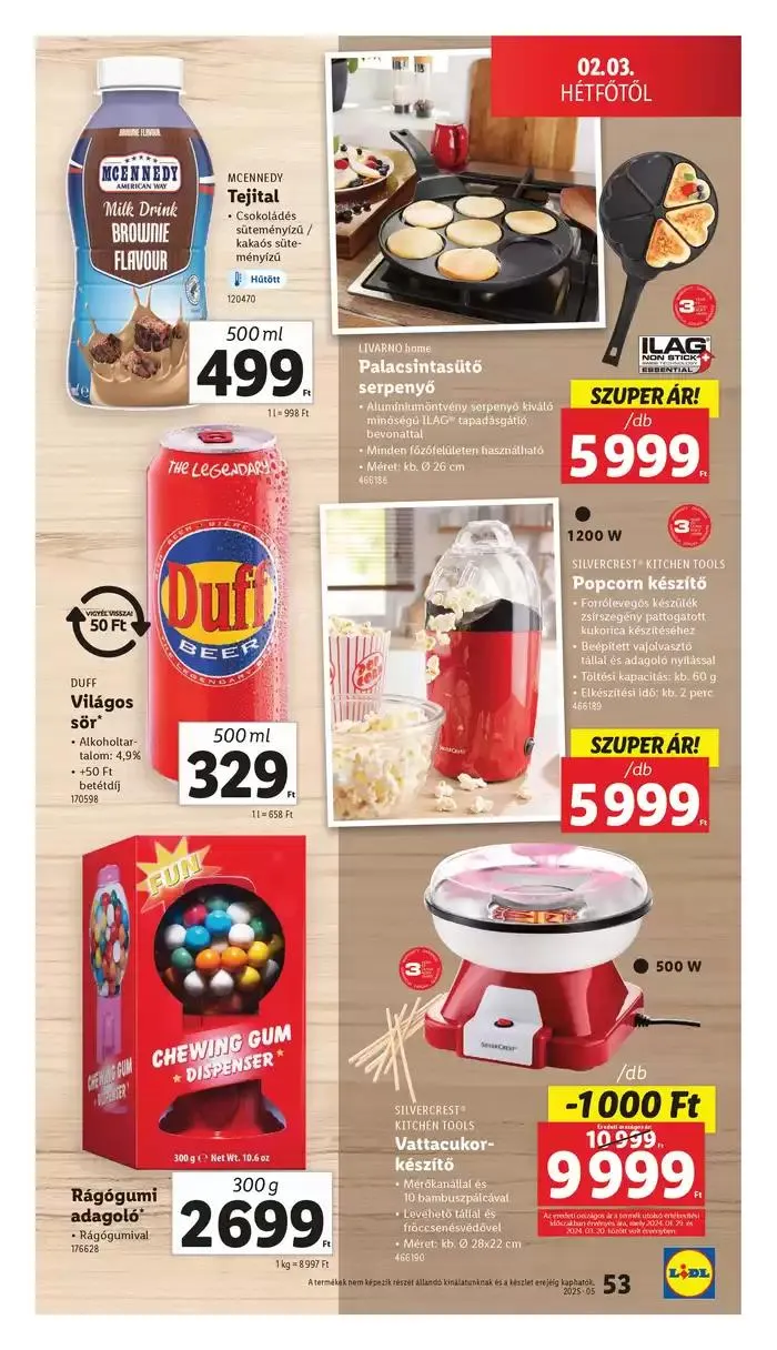 Katalógus Akciós újság – 05. hét január 30.-tól február 5.-ig 2025. - Oldal 53