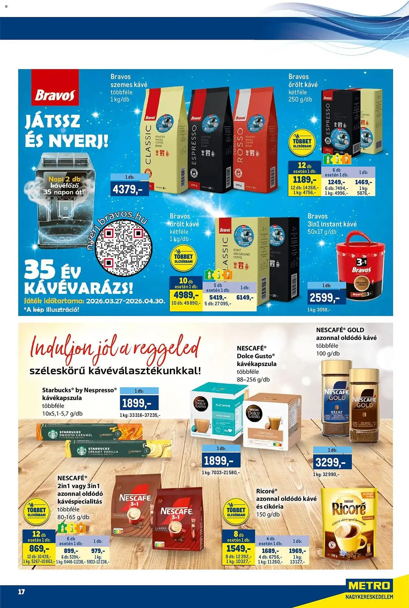 Katalógus Metro akciós újság március 16.-tól április 4.-ig 2026. - Oldal 17