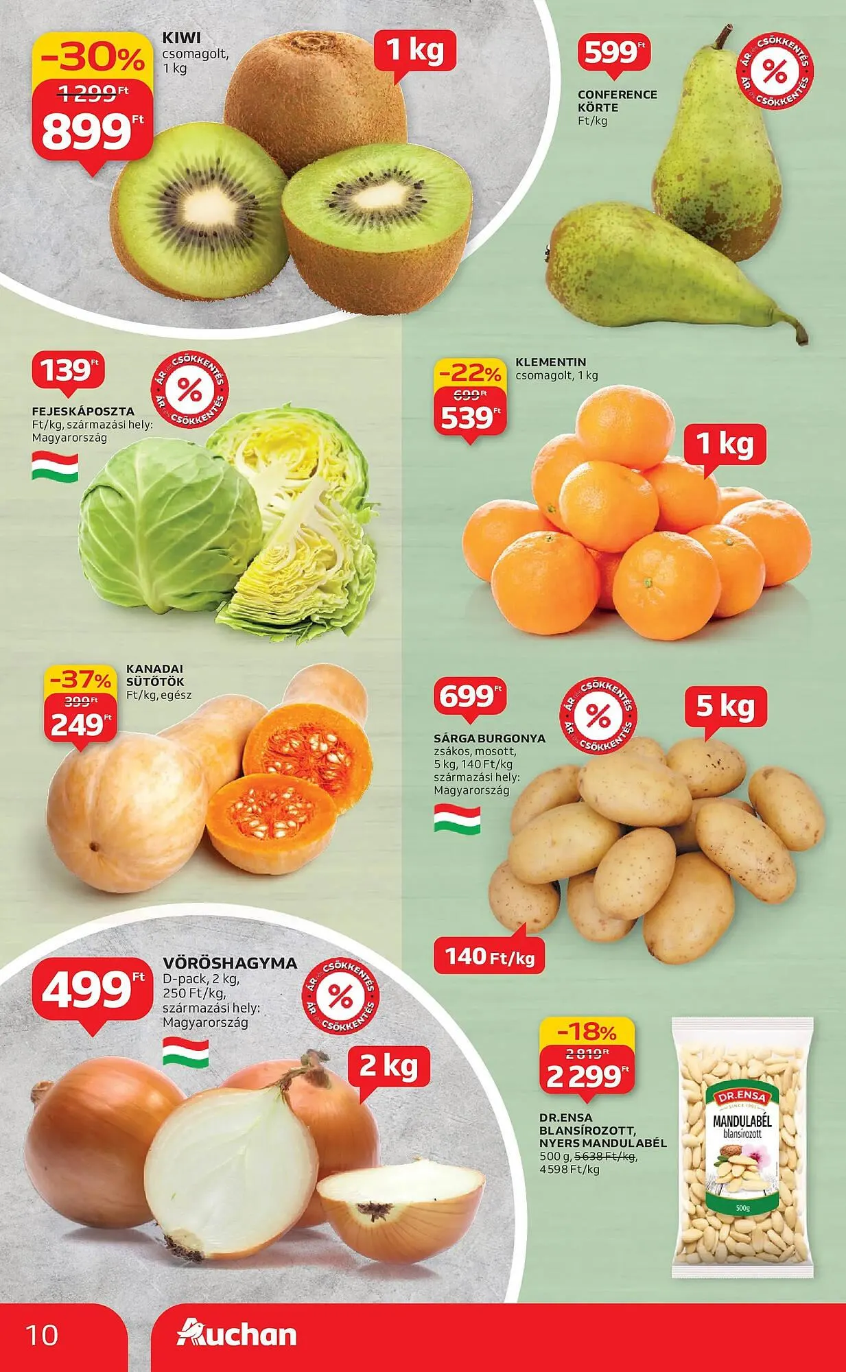 Katalógus Auchan akciós újság december 4.-tól december 10.-ig 2025. - Oldal 10