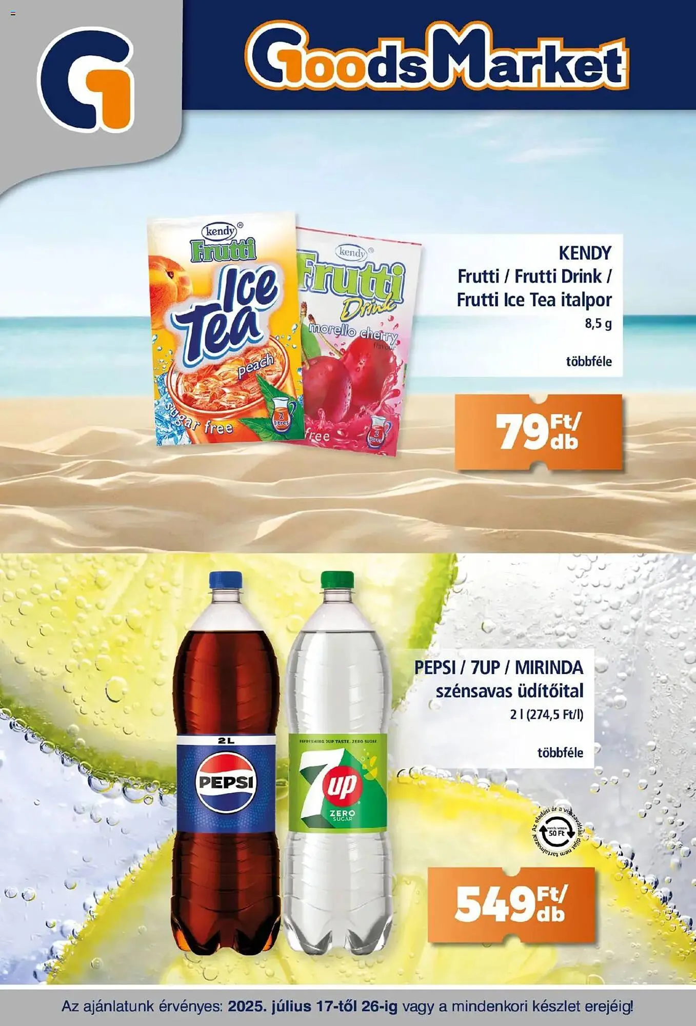 Goods Market akciós újság - 1