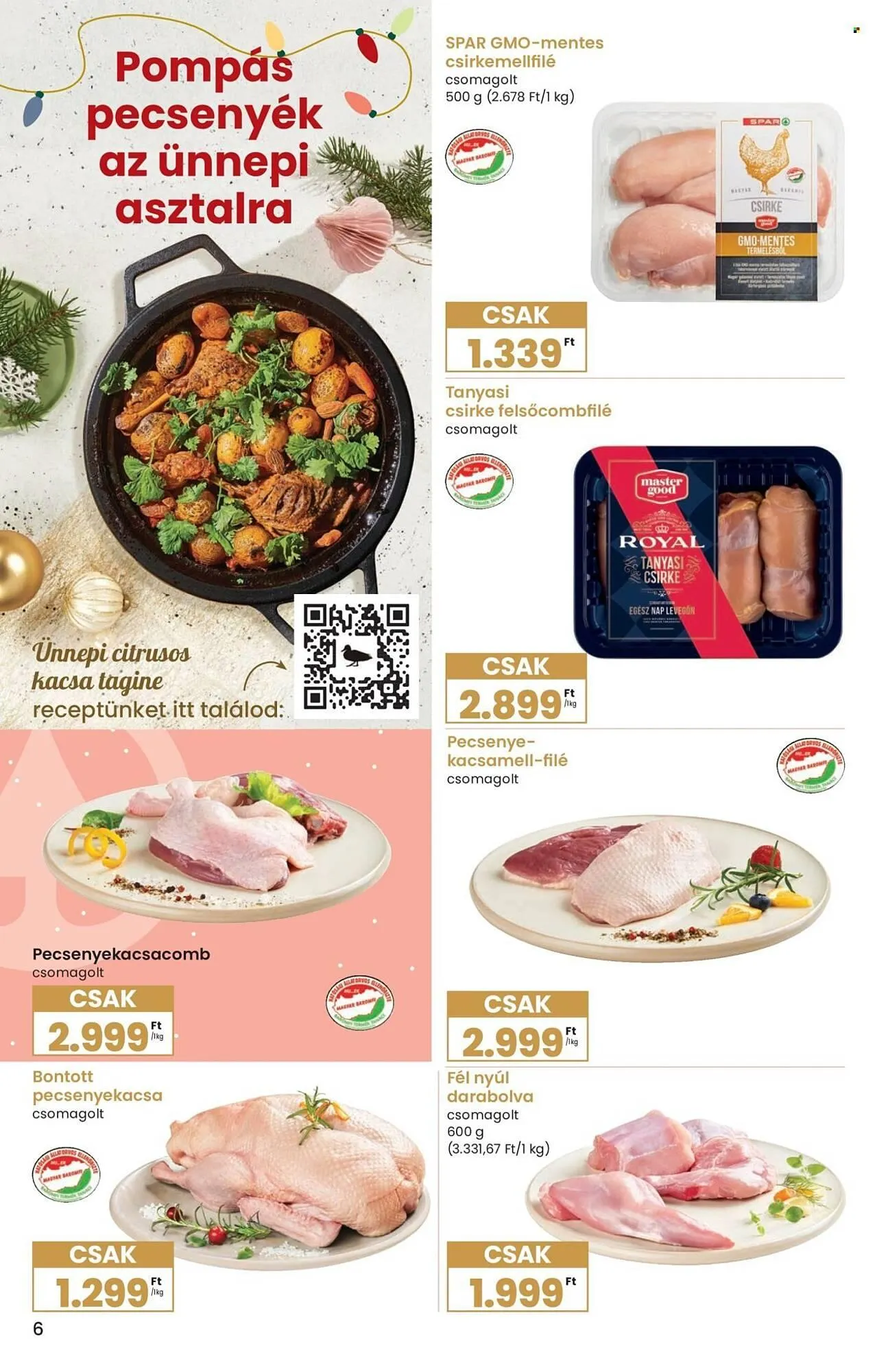 Katalógus Spar akciós újság november 27.-tól december 27.-ig 2025. - Oldal 6