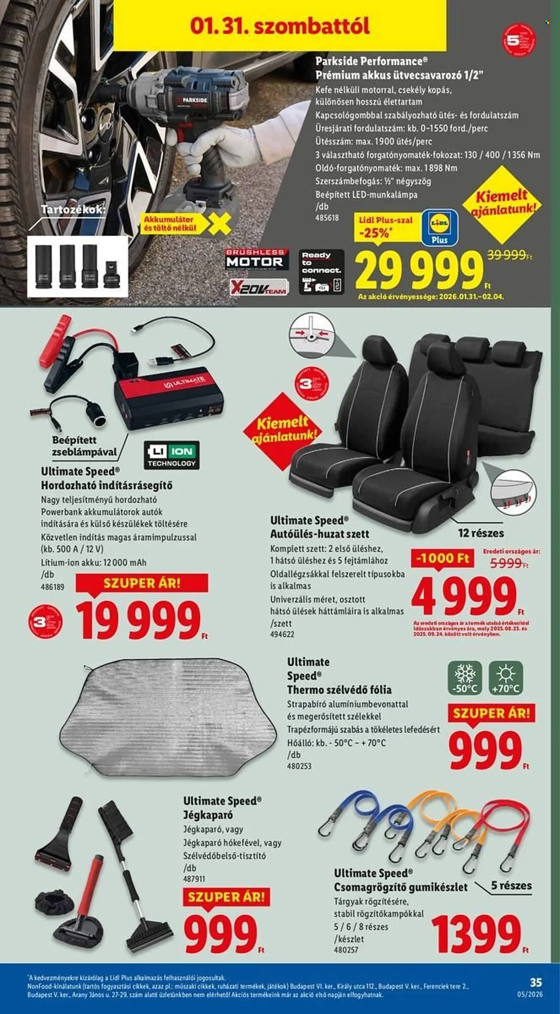 Katalógus Lidl akciós újság január 29.-tól február 4.-ig 2026. - Oldal 35