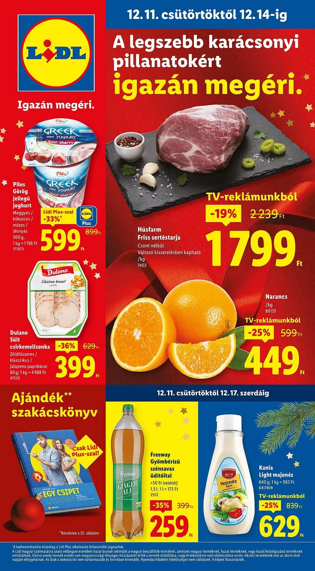 Katalógus Lidl akciós újság december 11.-tól december 17.-ig 2025. - Oldal 1