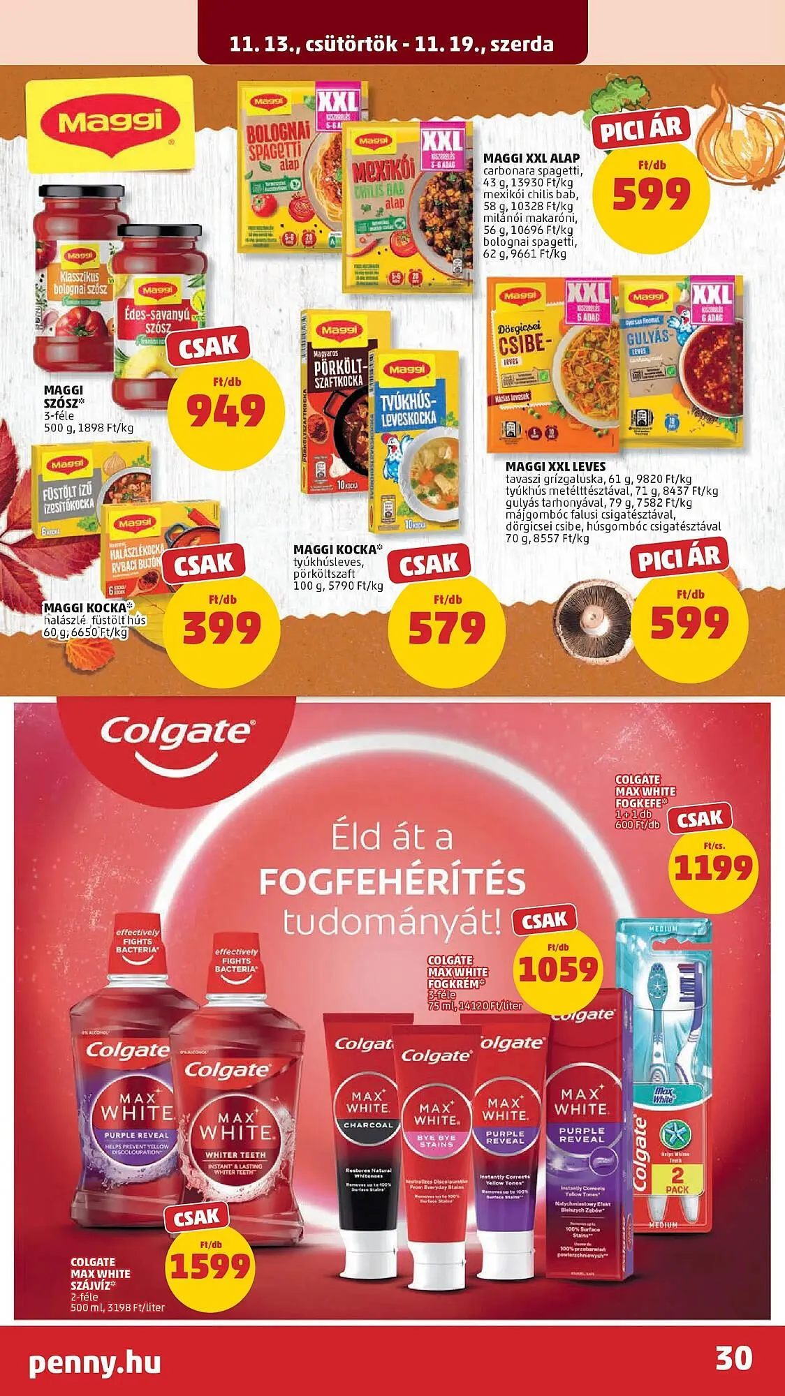 Katalógus PENNY akciós újság november 13.-tól november 19.-ig 2025. - Oldal 30