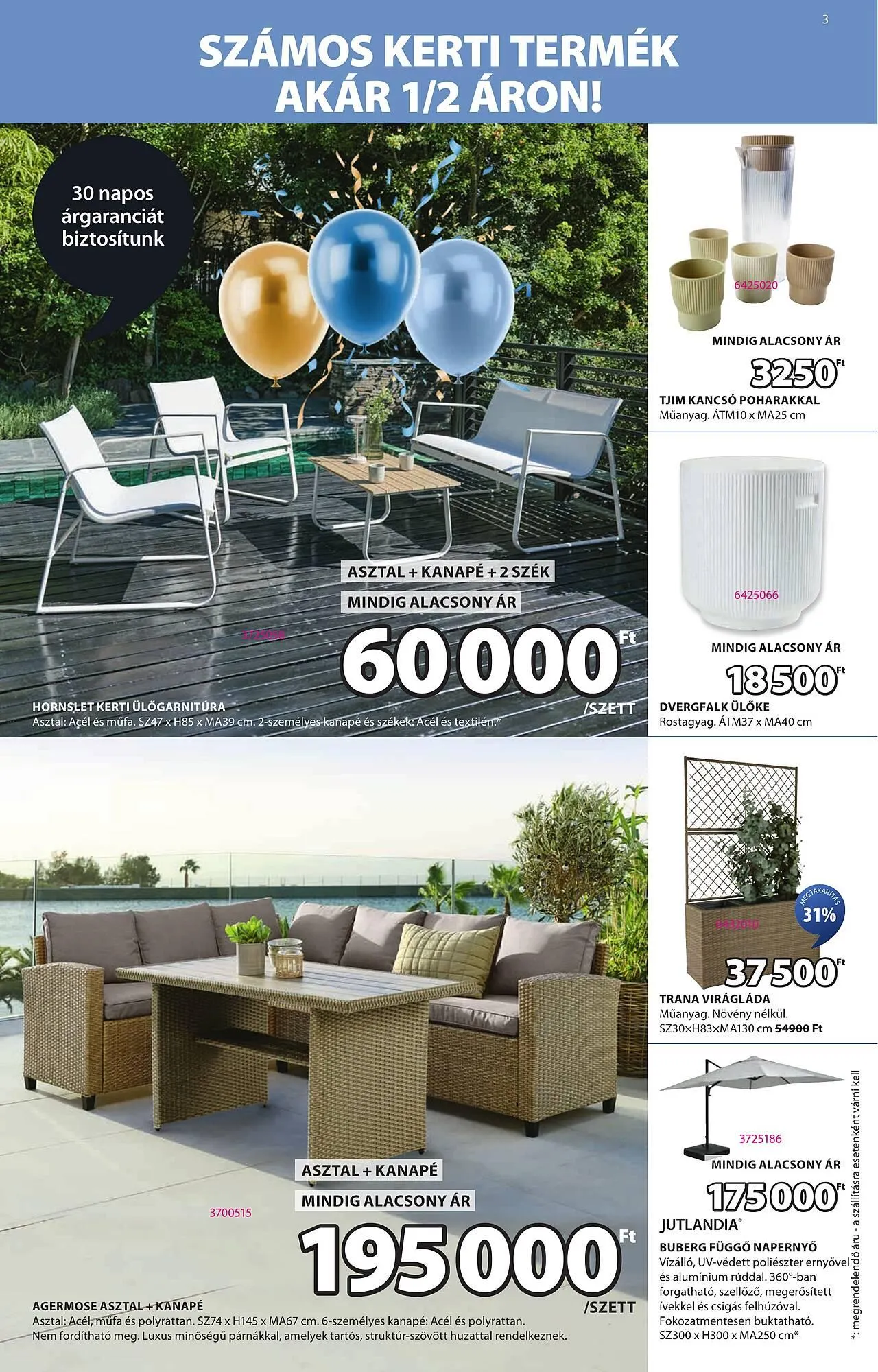 Katalógus JYSK akciós újság április 23.-tól május 18.-ig 2025. - Oldal 3