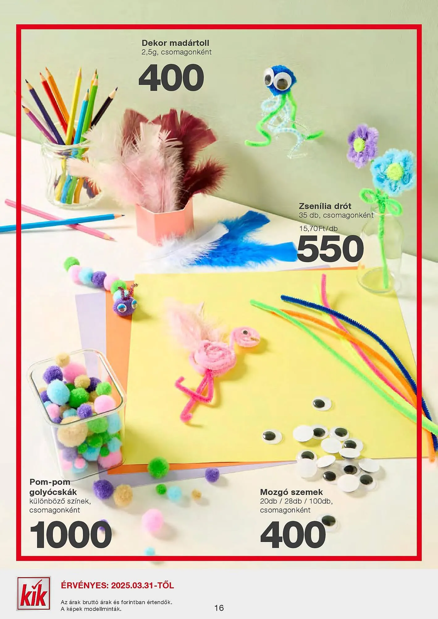 Katalógus Kik akciós újság március 28.-tól április 30.-ig 2025. - Oldal 16