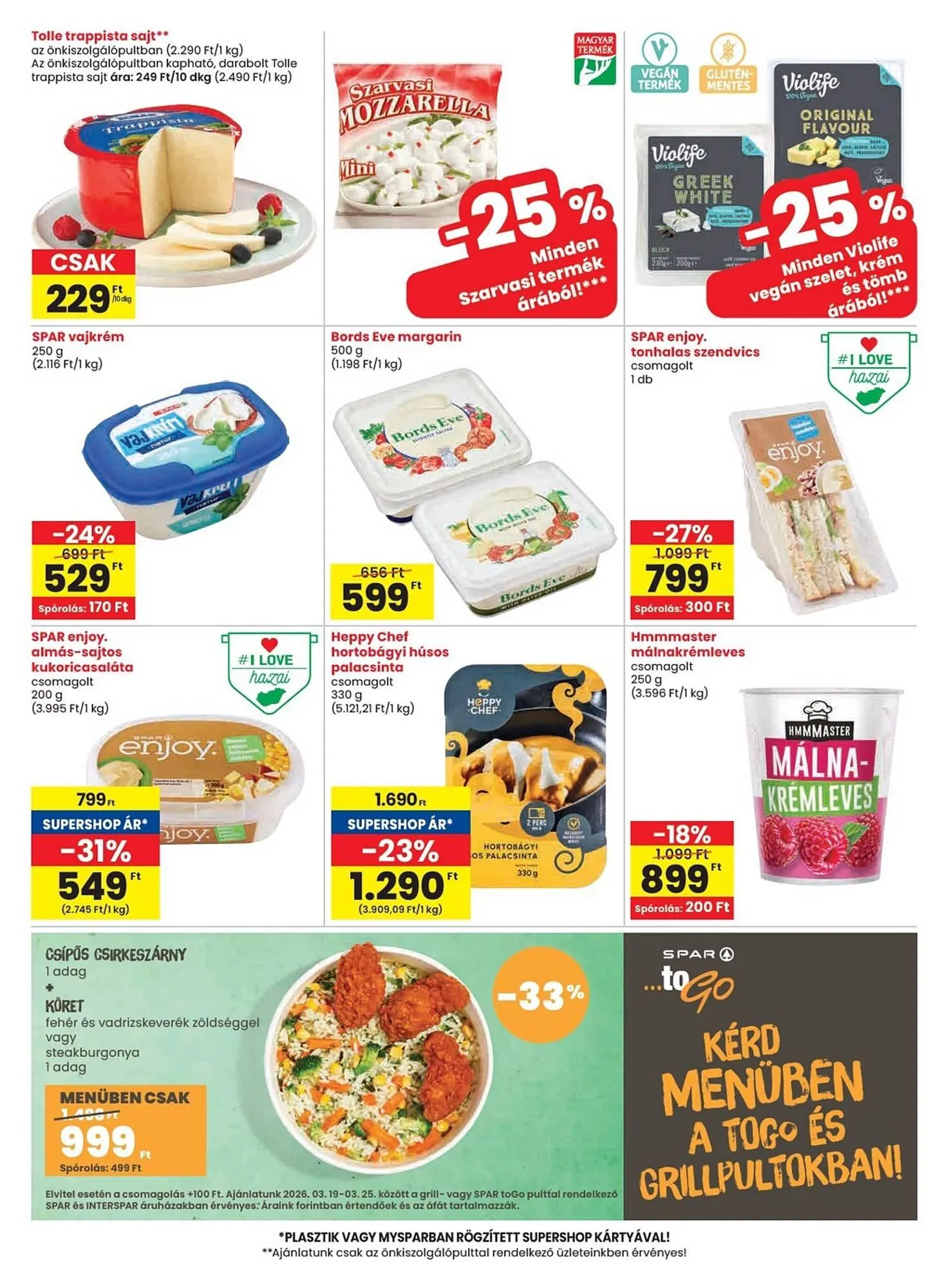 Katalógus Spar akciós újság március 19.-tól március 25.-ig 2026. - Oldal 18