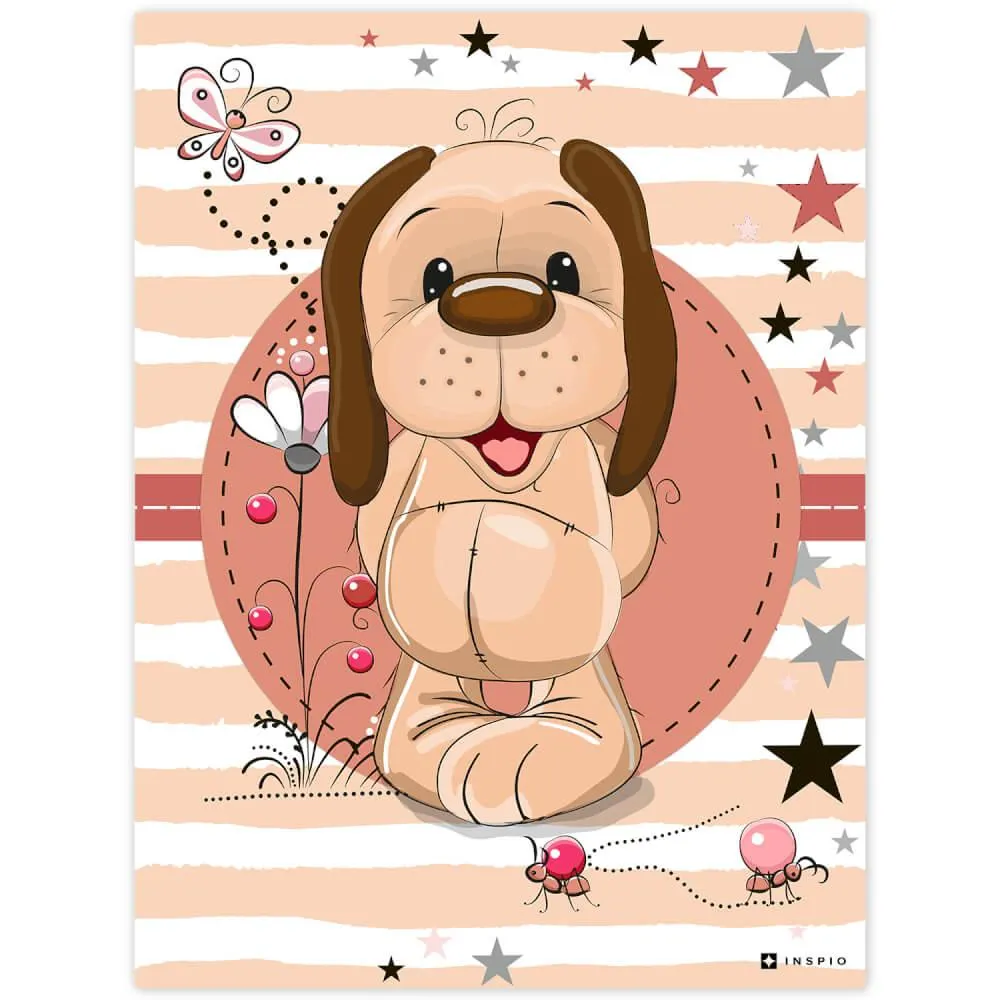 Dekortábla - Cuki kutyus