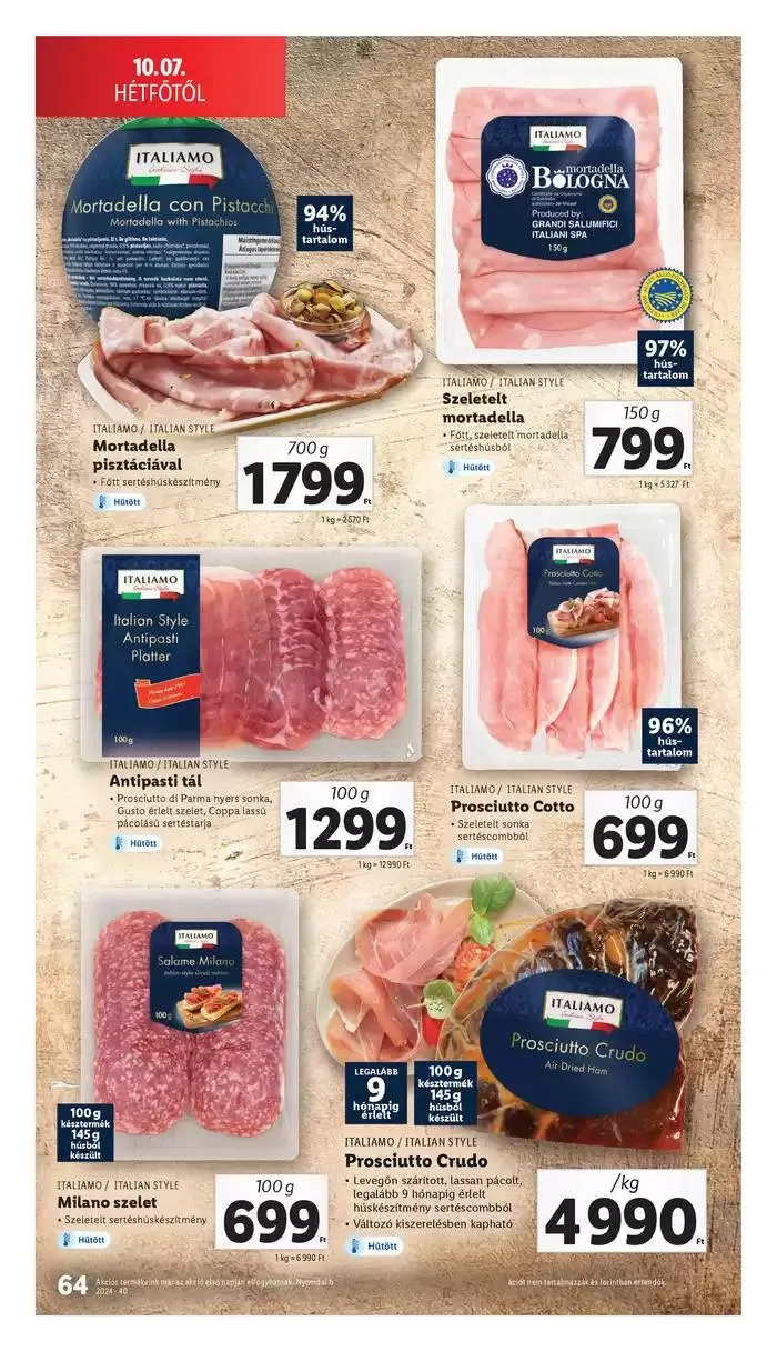 Katalógus Akciós újság – 40. hét október 3.-tól október 9.-ig 2024. - Oldal 64