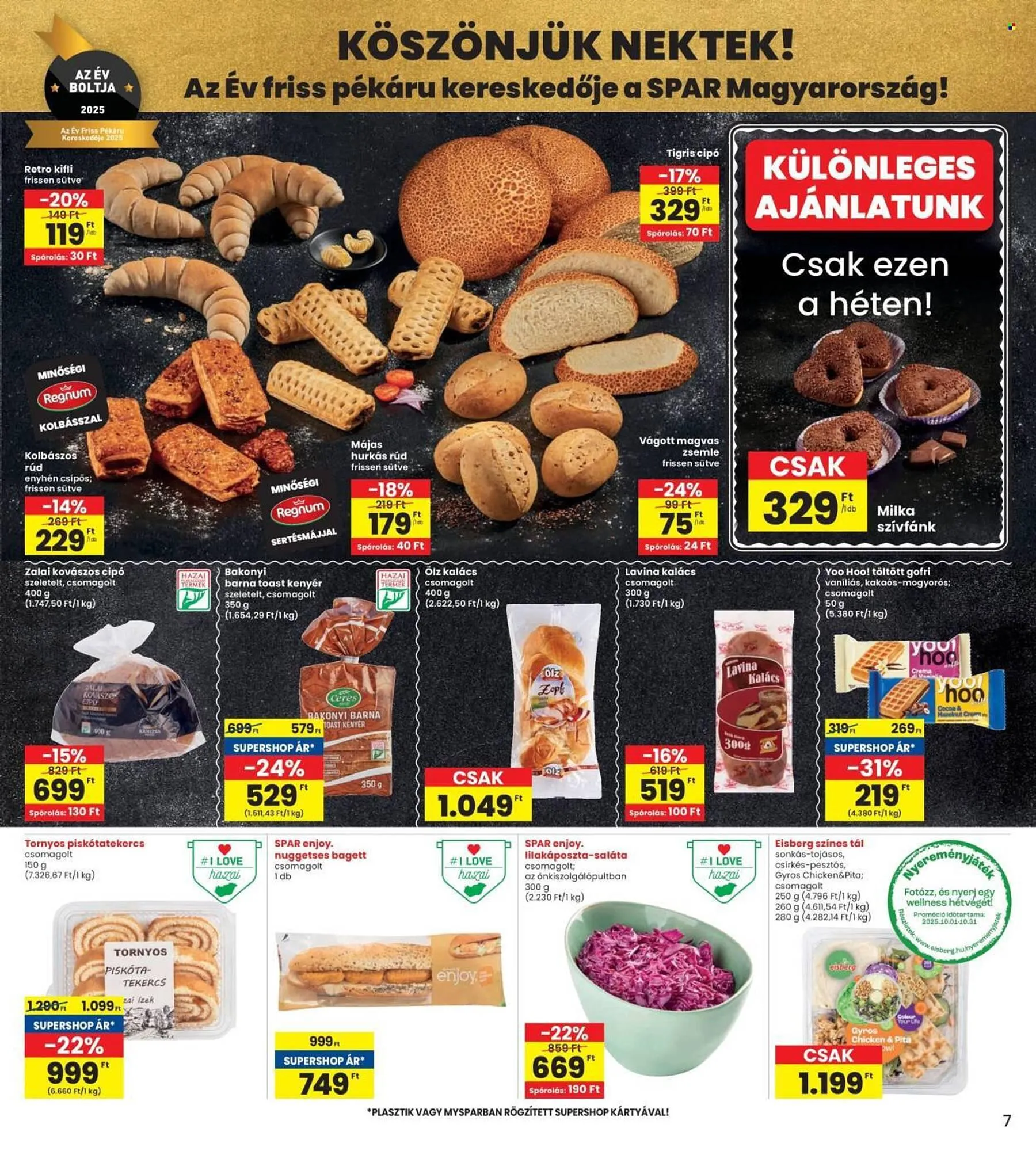 Katalógus Interspar akciós újság október 9.-tól október 15.-ig 2025. - Oldal 7
