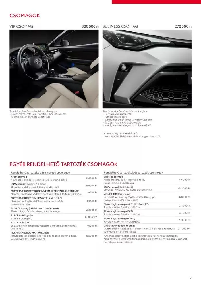 Katalógus Toyota C-HR Hybrid november 15.-tól november 15.-ig 2025. - Oldal 7