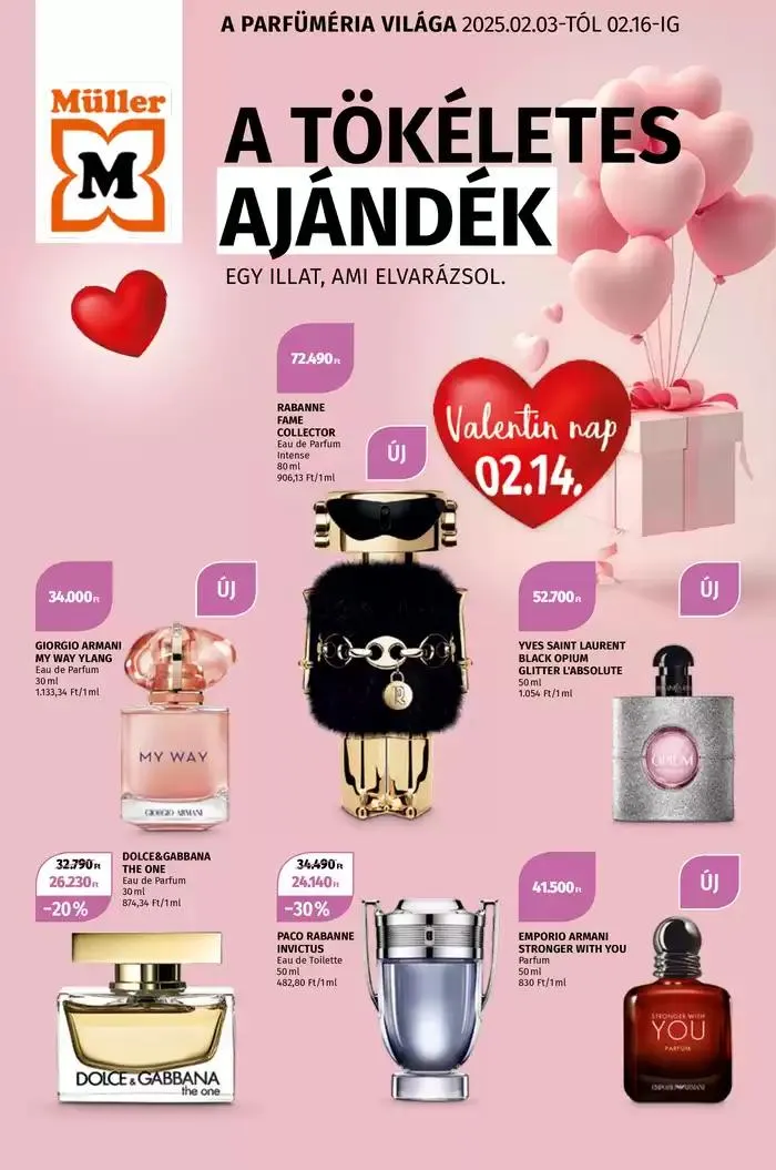 Katalógus Fedezze fel a vonzó ajánlatokat január 31.-tól február 14.-ig 2025. - Oldal 1