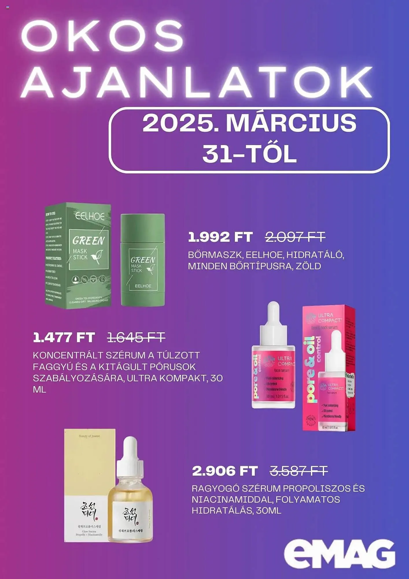 Katalógus eMAG akciós újság március 31.-tól április 30.-ig 2025. - Oldal 3