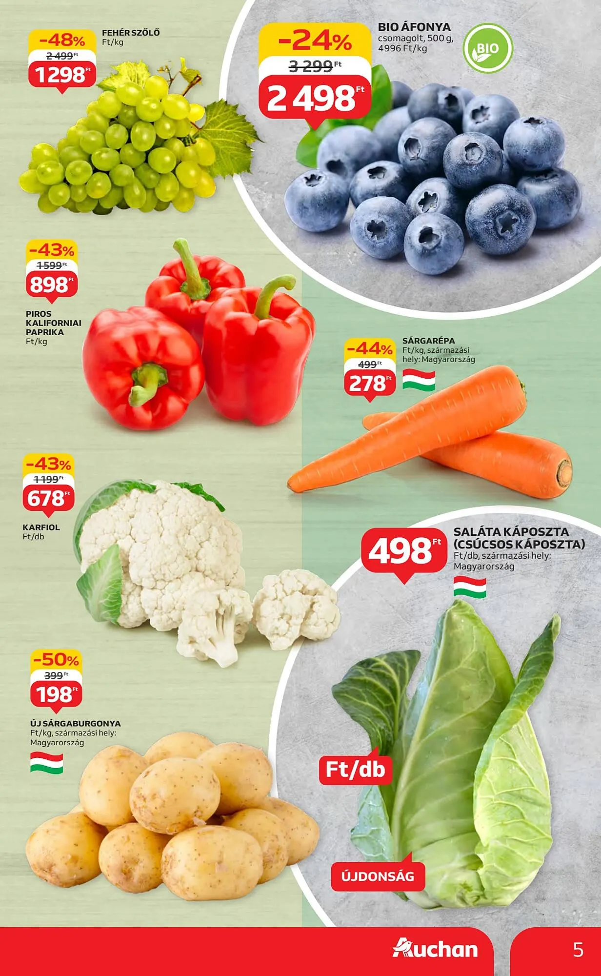 Katalógus Auchan akciós újság július 17.-tól július 23.-ig 2025. - Oldal 5