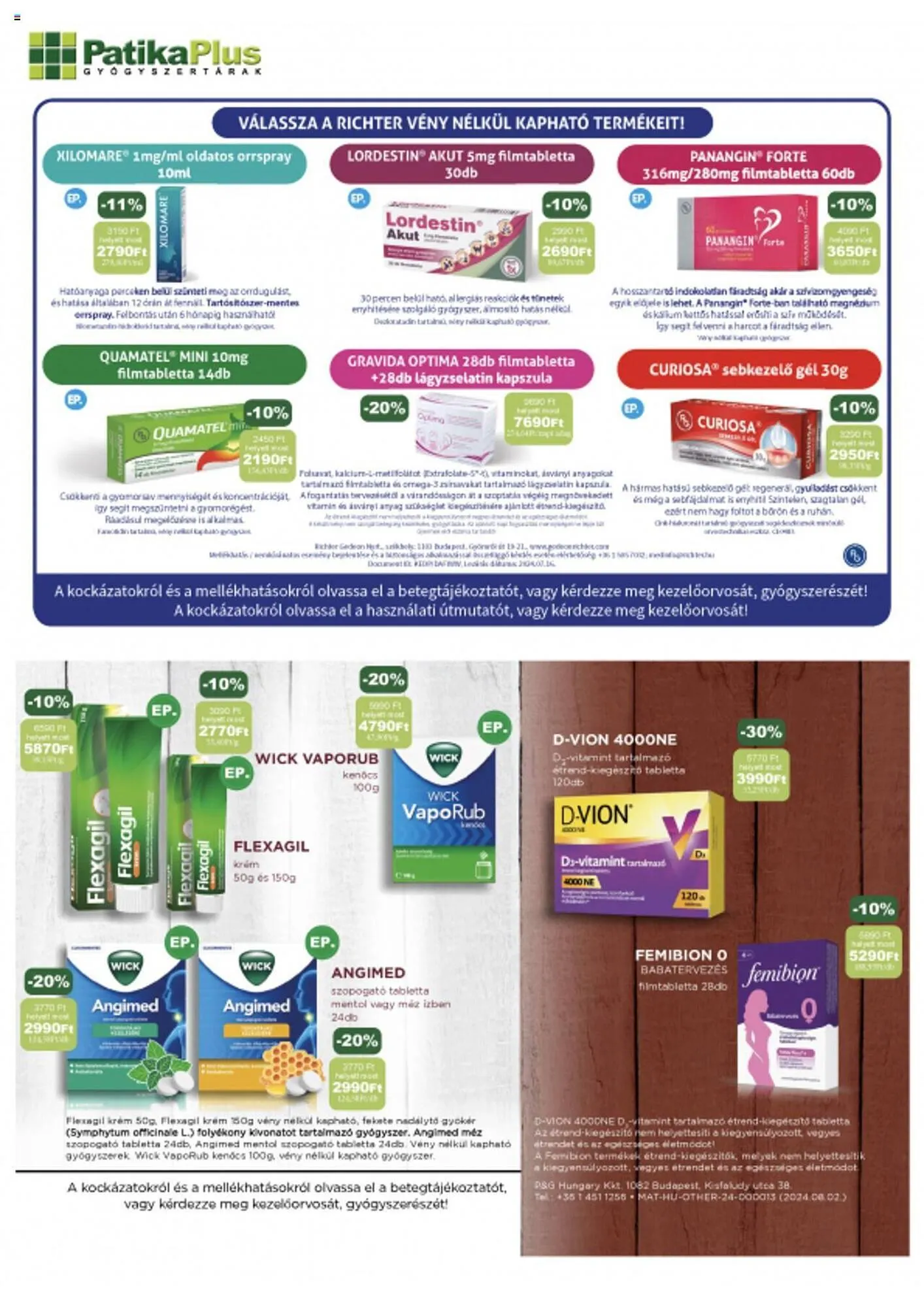 Katalógus PatikaPlus akciós újság szeptember 1.-tól szeptember 30.-ig 2024. - Oldal 6