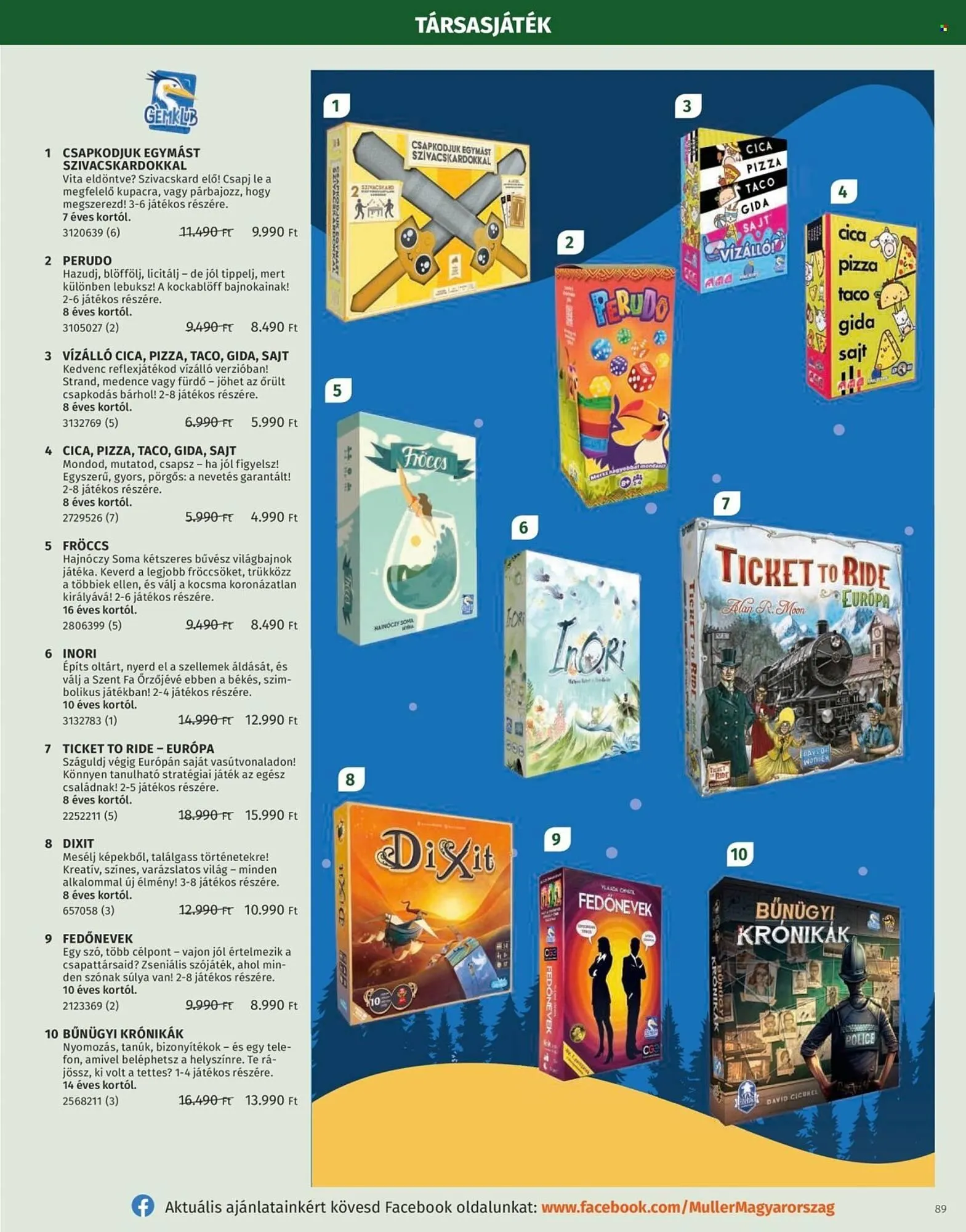 Katalógus Müller akciós újság október 27.-tól december 31.-ig 2025. - Oldal 89