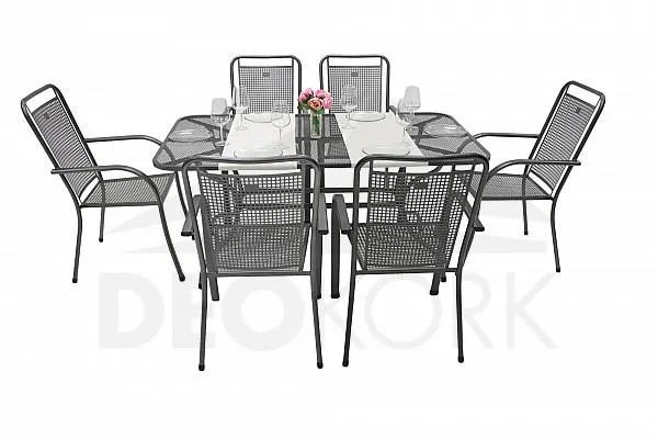 Kerti fém szerelvény SAVANA I. 1 + 6