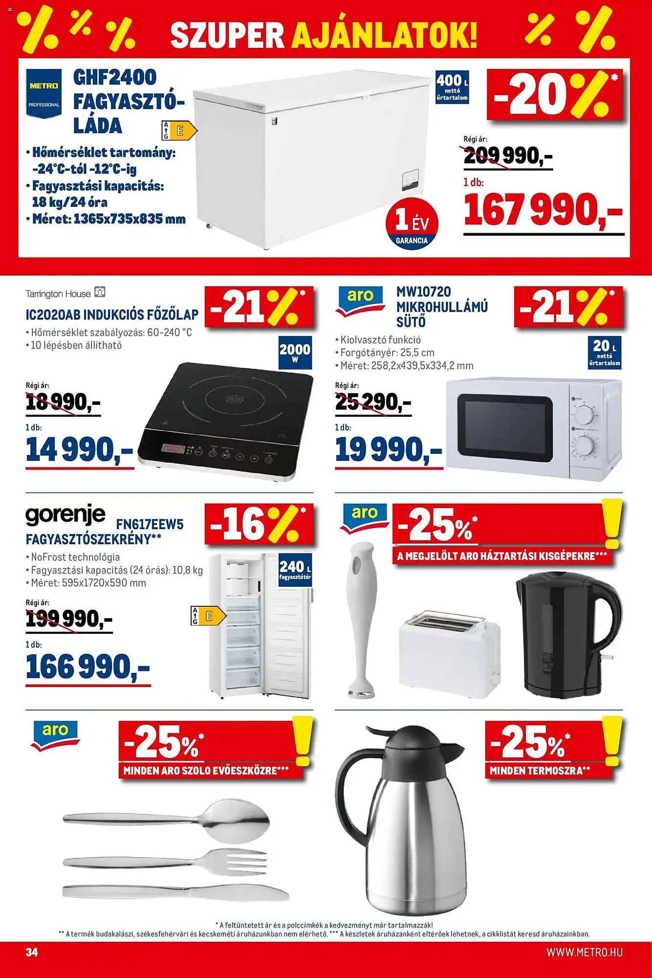 Katalógus Metro akciós újság január 2.-tól január 31.-ig 2026. - Oldal 34
