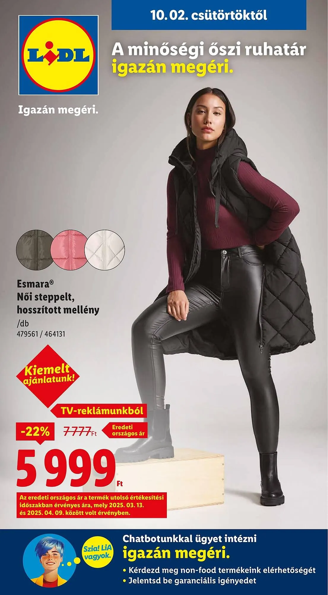 Katalógus Lidl akciós újság október 2.-tól október 8.-ig 2025. - Oldal 1