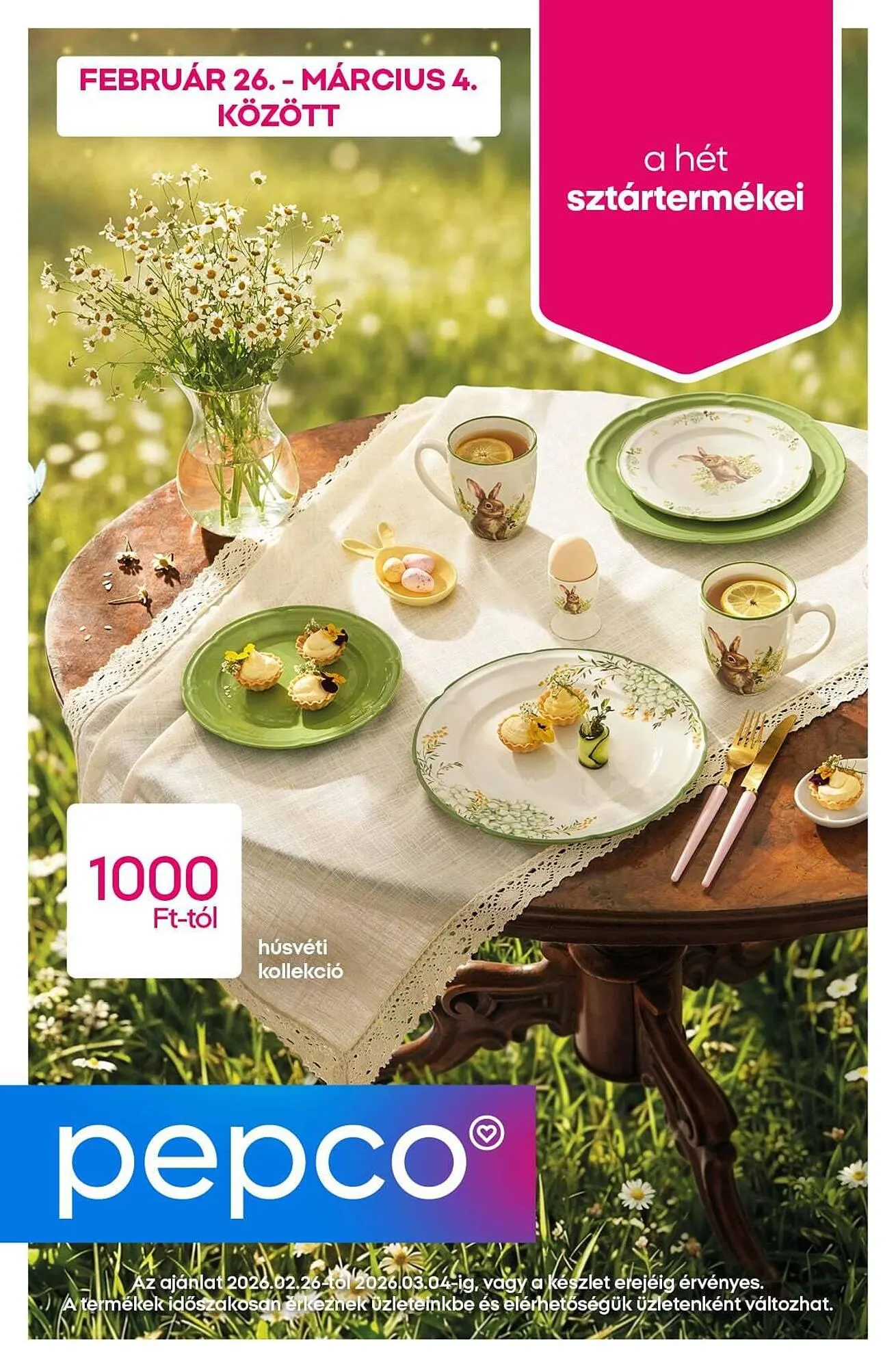 Katalógus Pepco akciós újság február 26.-tól március 4.-ig 2026. - Oldal 1