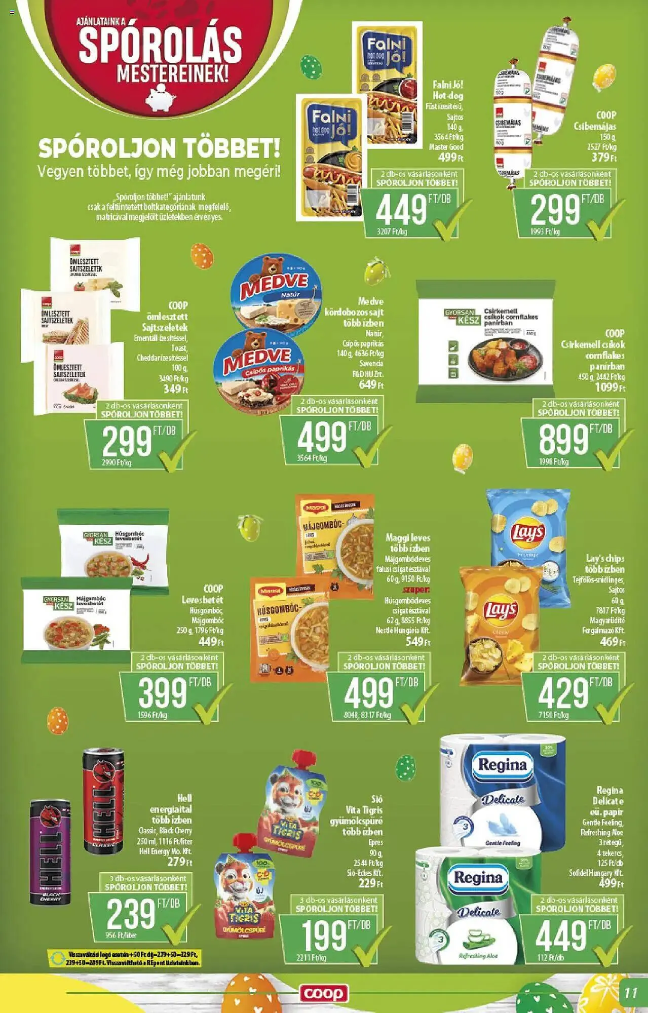 Katalógus Coop akciós újság április 17.-tól április 23.-ig 2025. - Oldal 11
