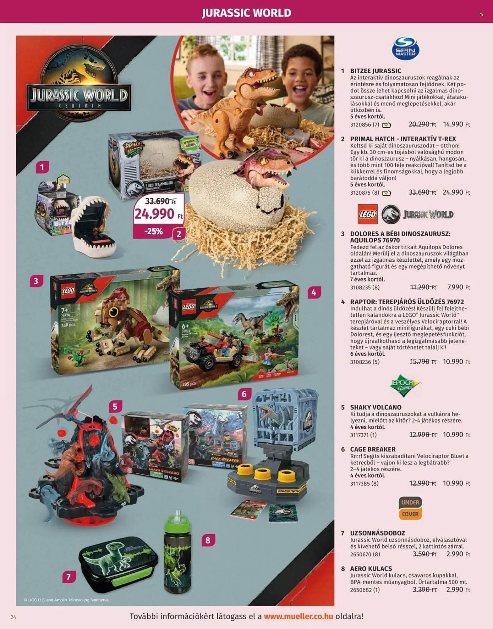 Katalógus Müller akciós újság október 27.-tól december 31.-ig 2025. - Oldal 24