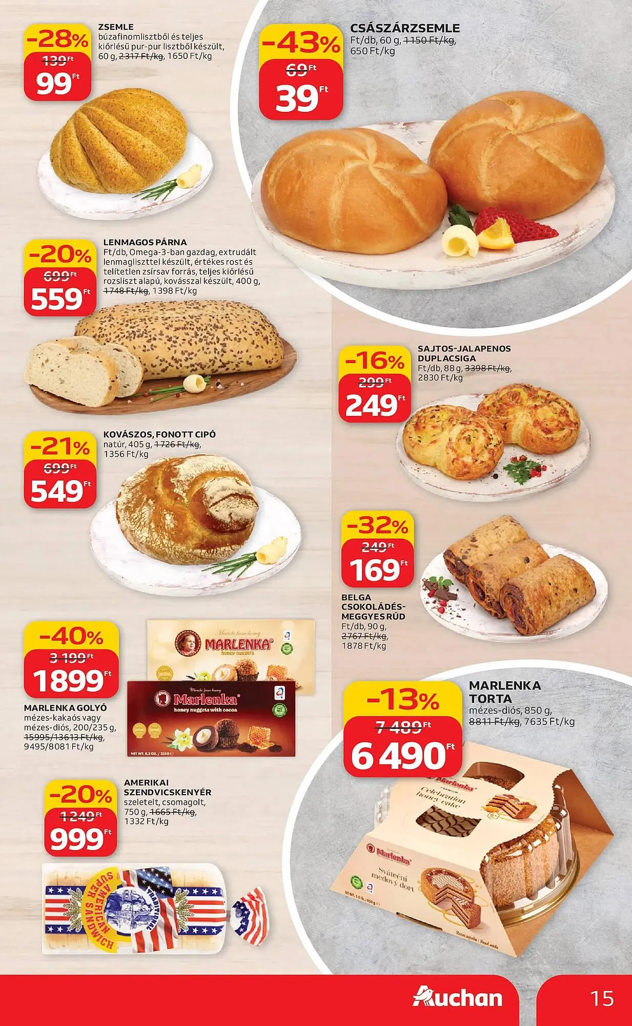 Katalógus Auchan akciós újság február 19.-tól február 25.-ig 2026. - Oldal 15
