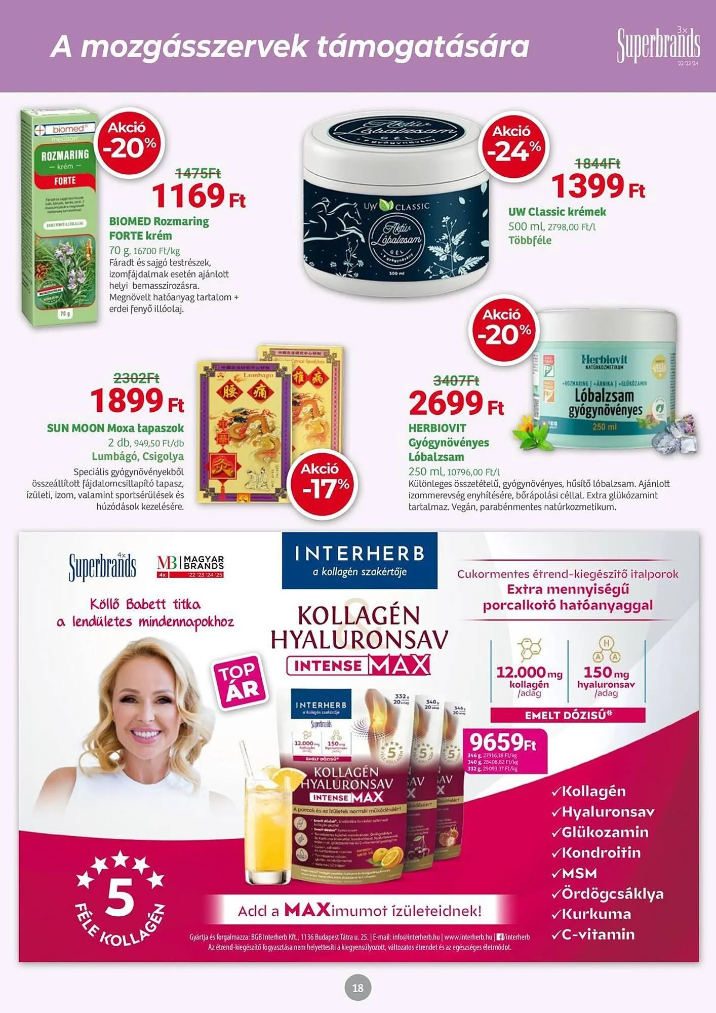 Katalógus Herbaház akciós újság november 3.-tól november 30.-ig 2025. - Oldal 18