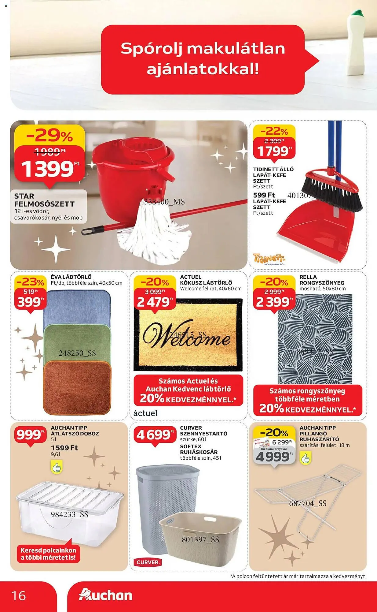 Katalógus Auchan akciós újság december 24.-tól január 21.-ig 2026. - Oldal 16