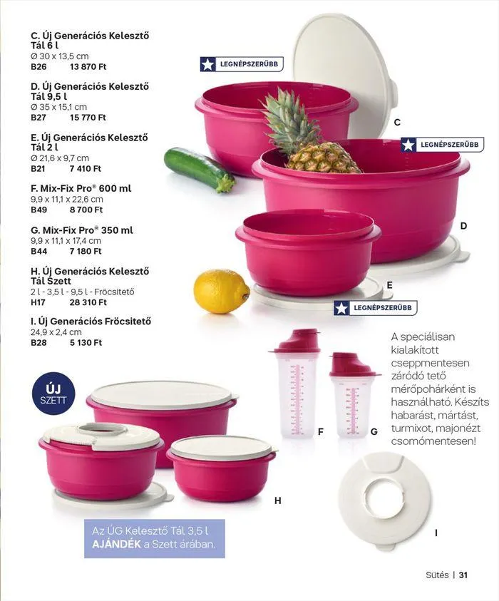 Katalógus Tupperware akciós szeptember 7.-tól december 31.-ig 2024. - Oldal 31