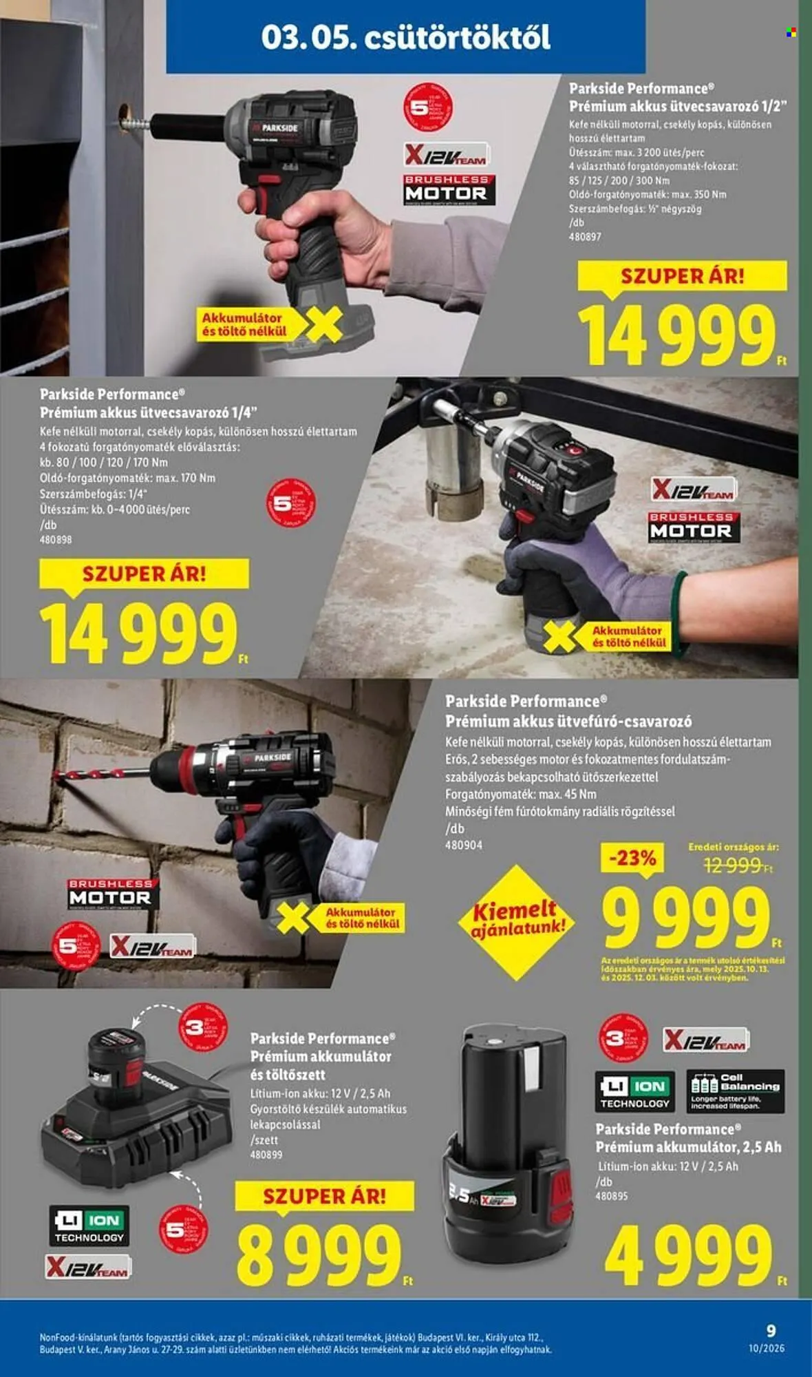 Katalógus Lidl akciós újság március 5.-tól március 11.-ig 2026. - Oldal 9